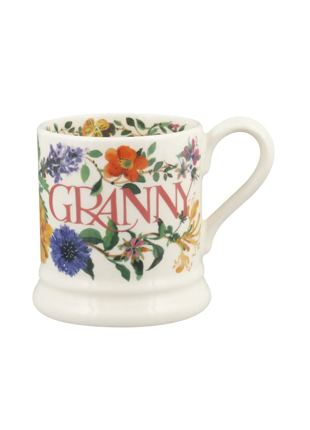 Garden Flowers Granny 1/2 Pint Mug - Image 2