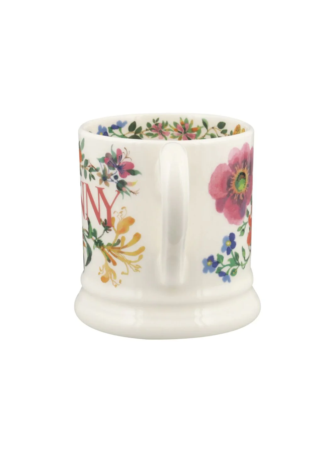 Garden Flowers Granny 1/2 Pint Mug - Image 3