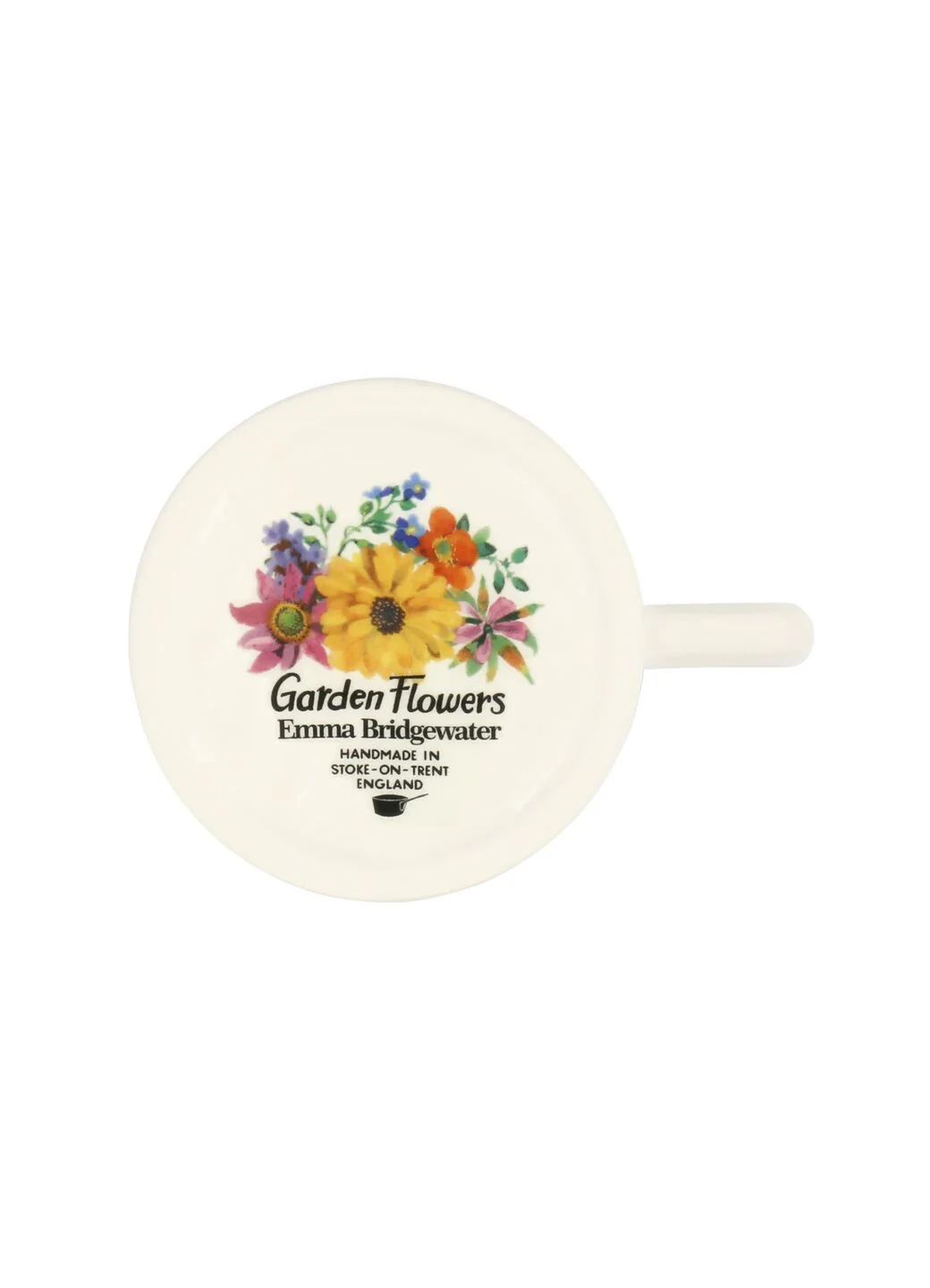 Garden Flowers Granny 1/2 Pint Mug - Image 6