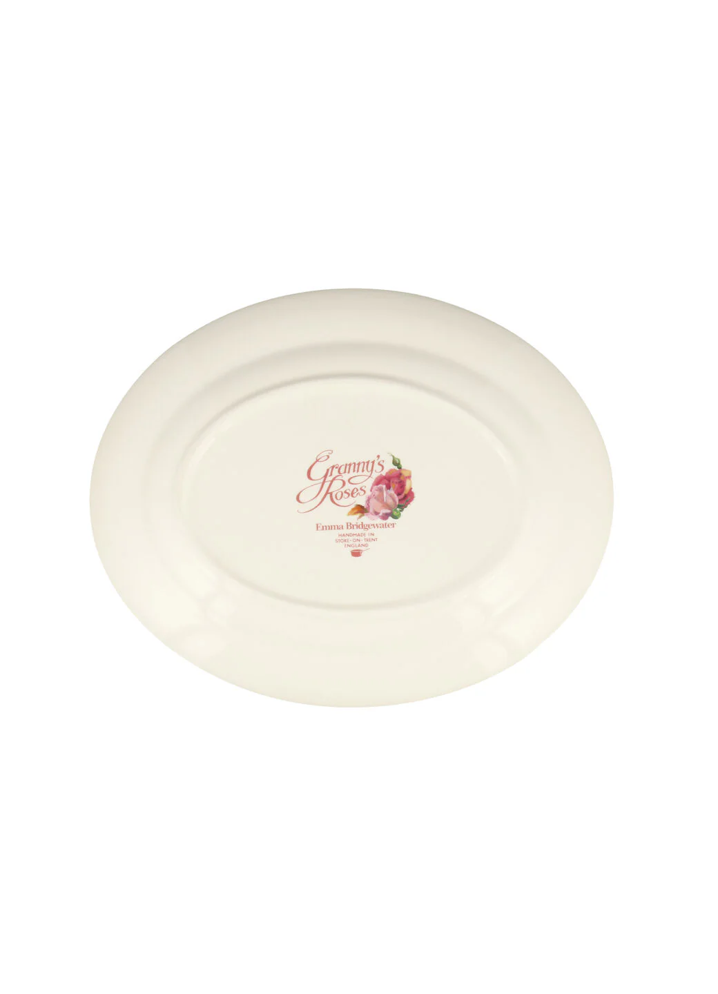 Granny's Roses Small Oval Platter - Image 3