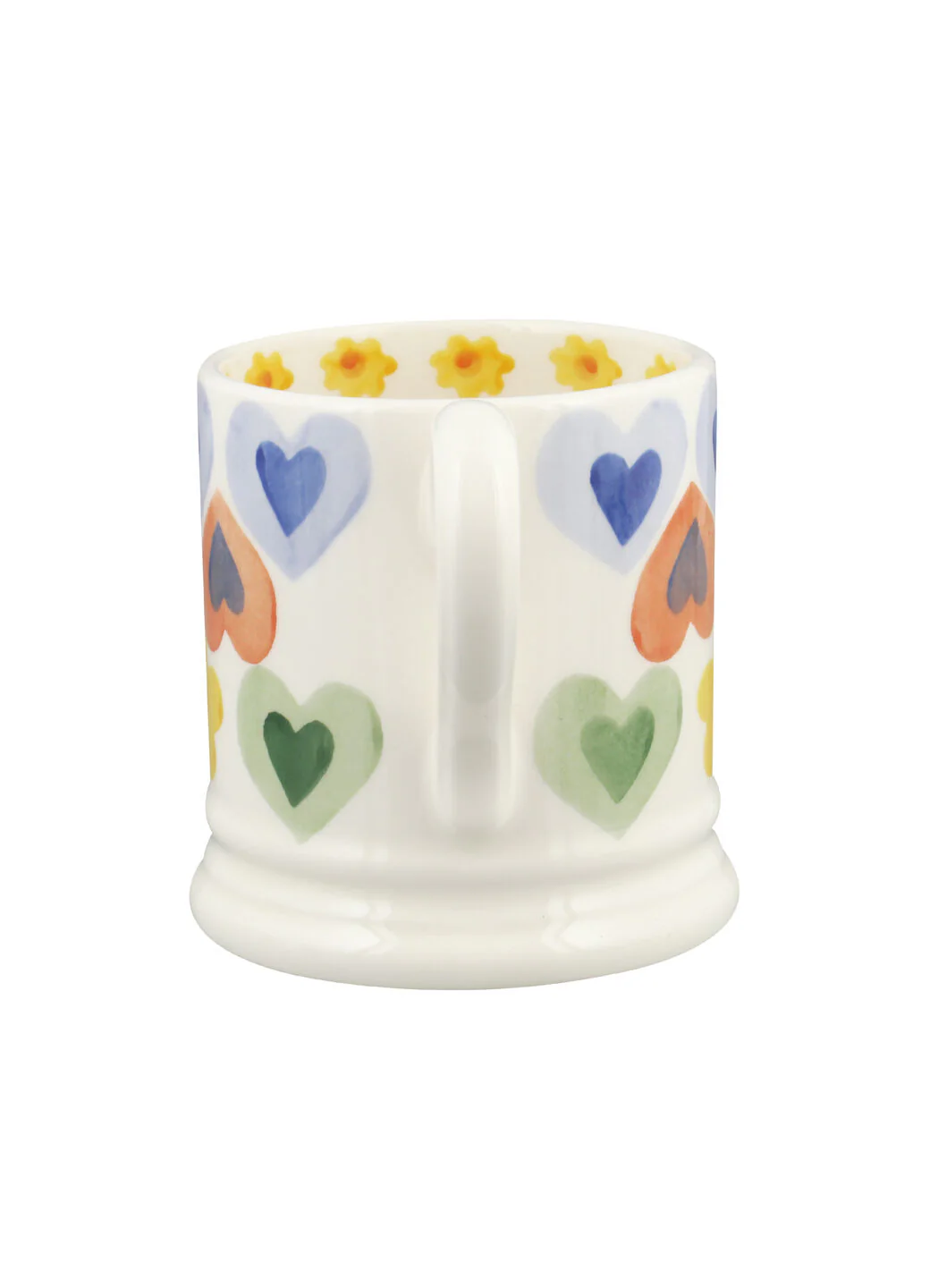 Hearts & Flowers 1/2 Pint Mug - Image 3