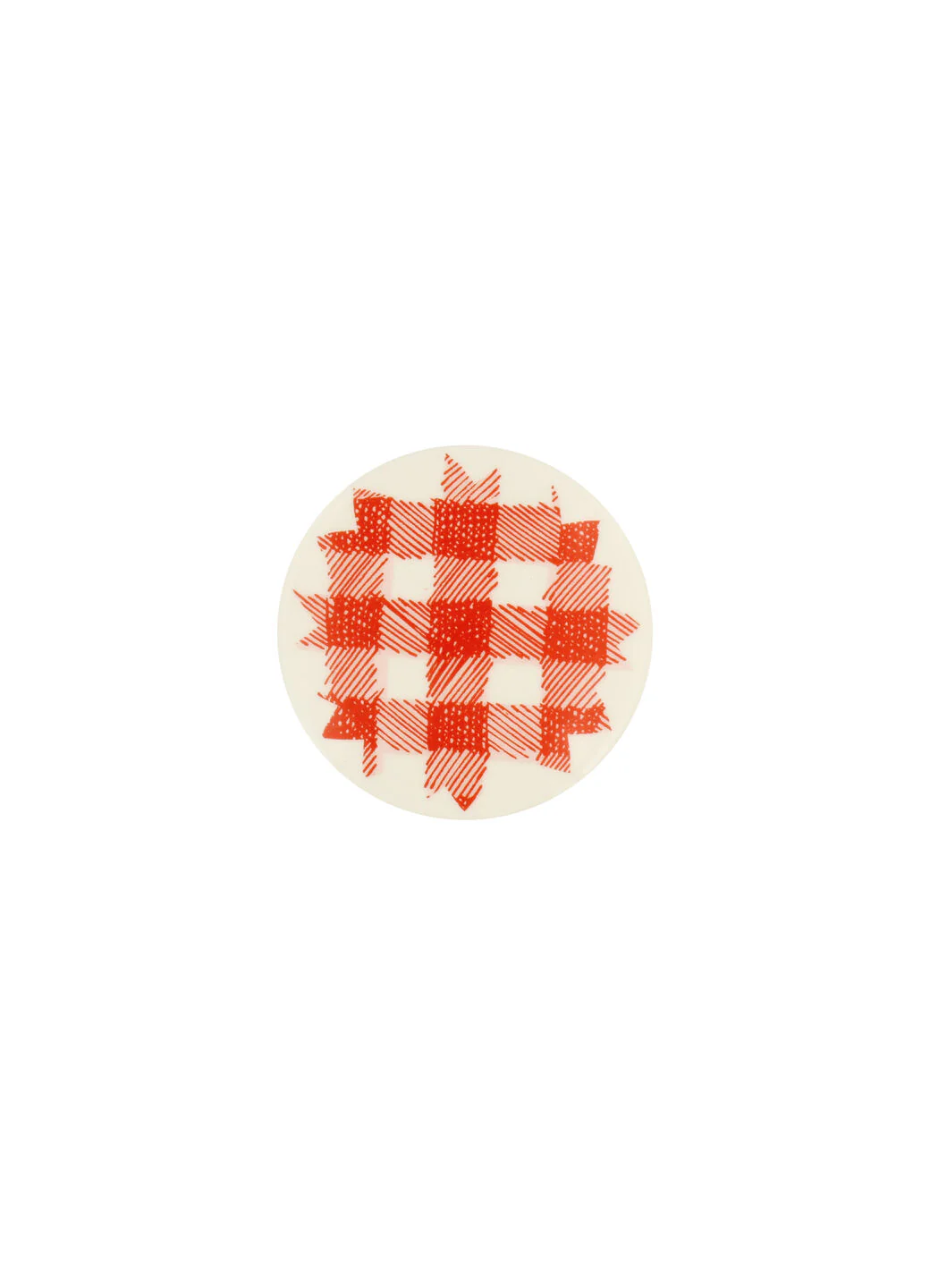 Red Gingham Jolly Nice Jam Medium Jam Jar With Lid - Image 5