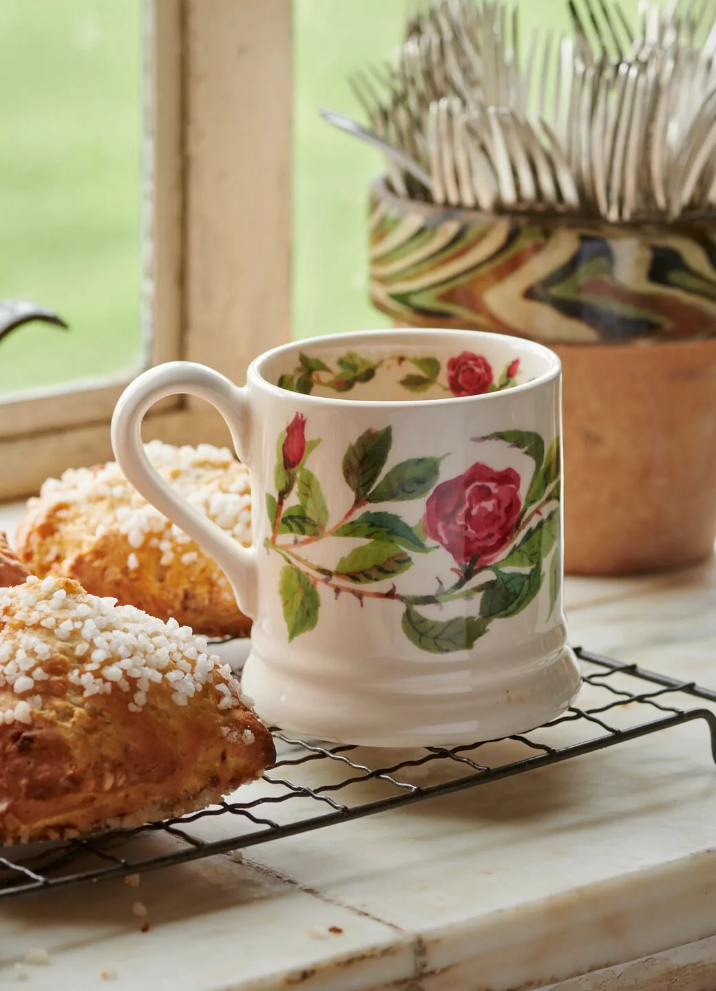 Old Rose 1/2 Pint Mug - Image 7