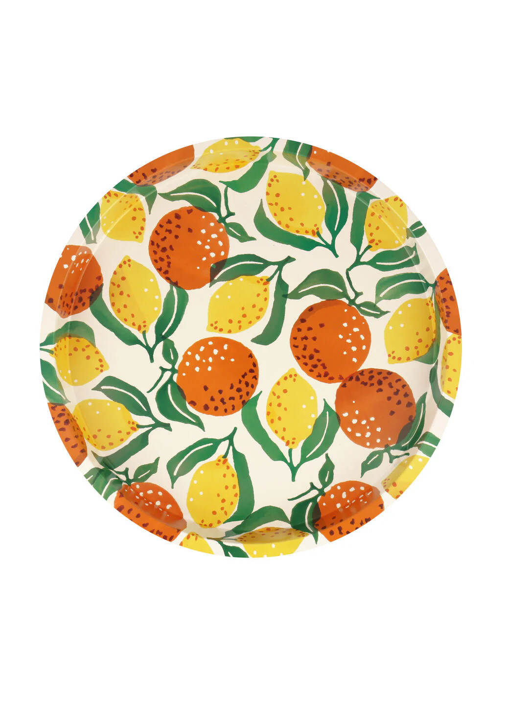 Oranges & Lemons Round Tin Tray - Image 3