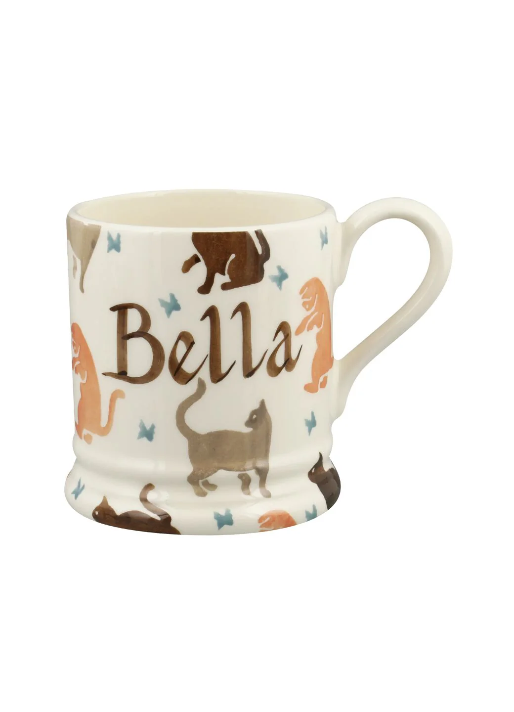 Personalised All Over Cats 1/2 Pint Mug - Image 2