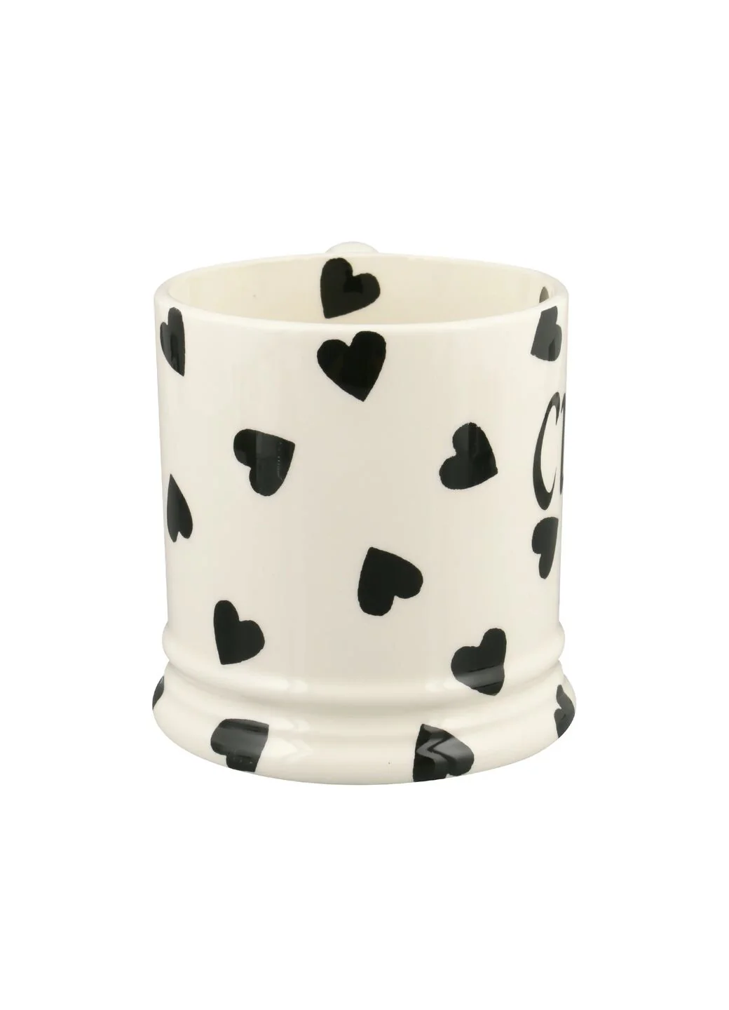 Personalised Black Hearts Large Mug - Image 5