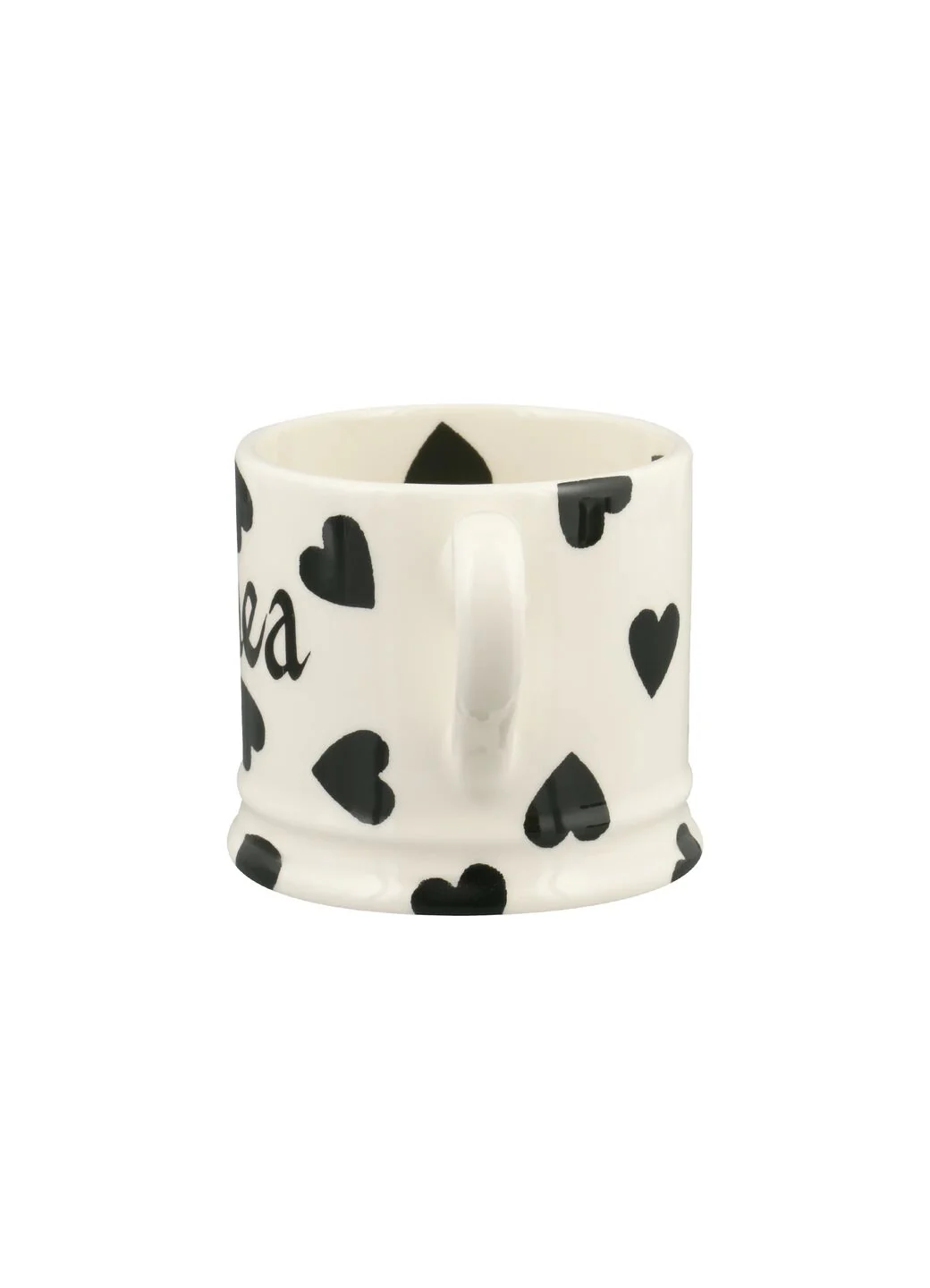 Personalised Black Hearts Small Mug - Image 3