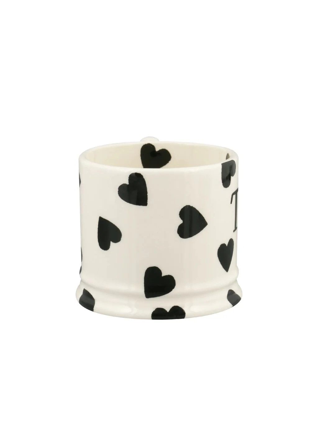 Personalised Black Hearts Small Mug - Image 5