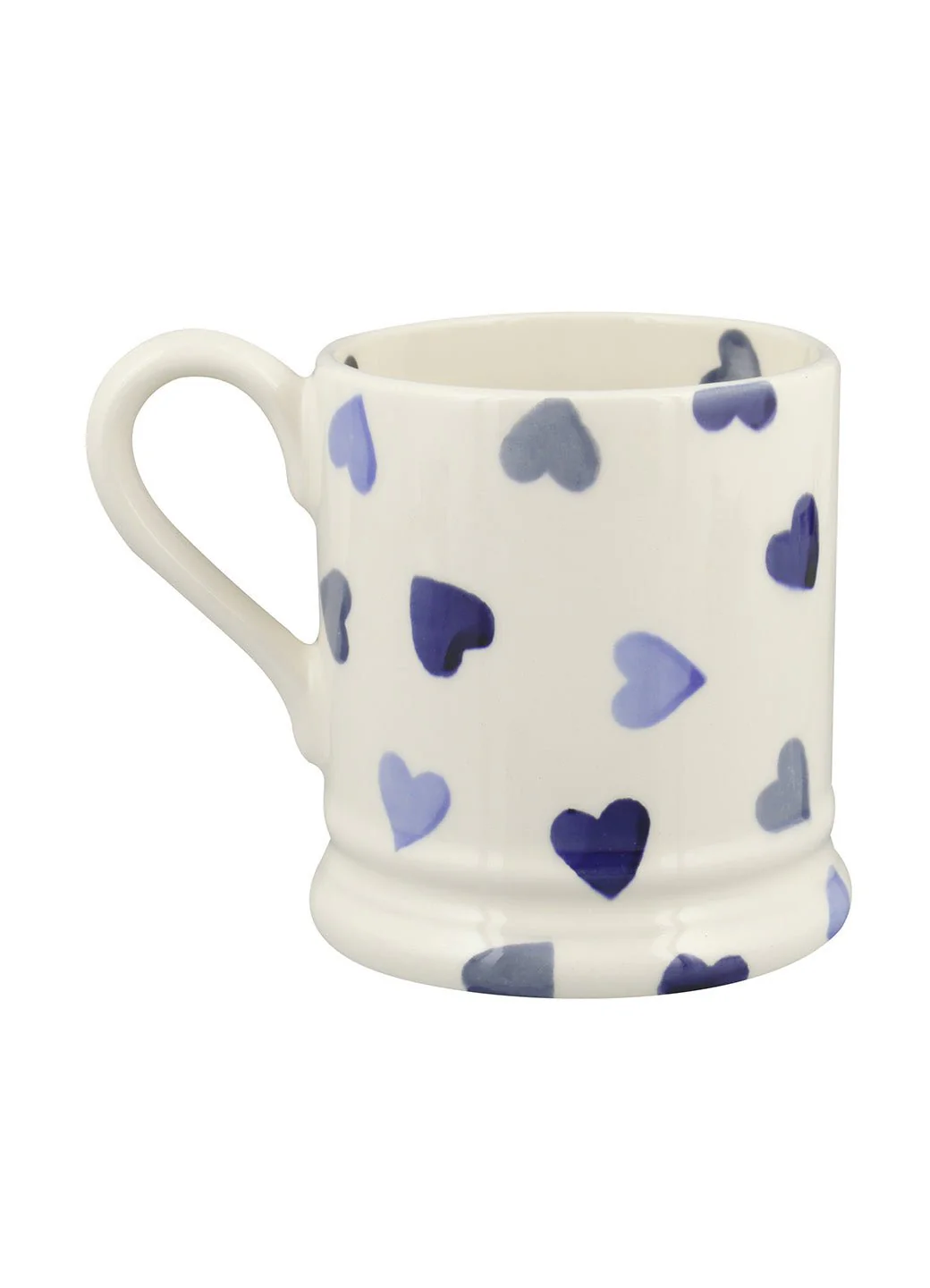 Personalised Blue Hearts 1/2 Pint Mug - Image 4