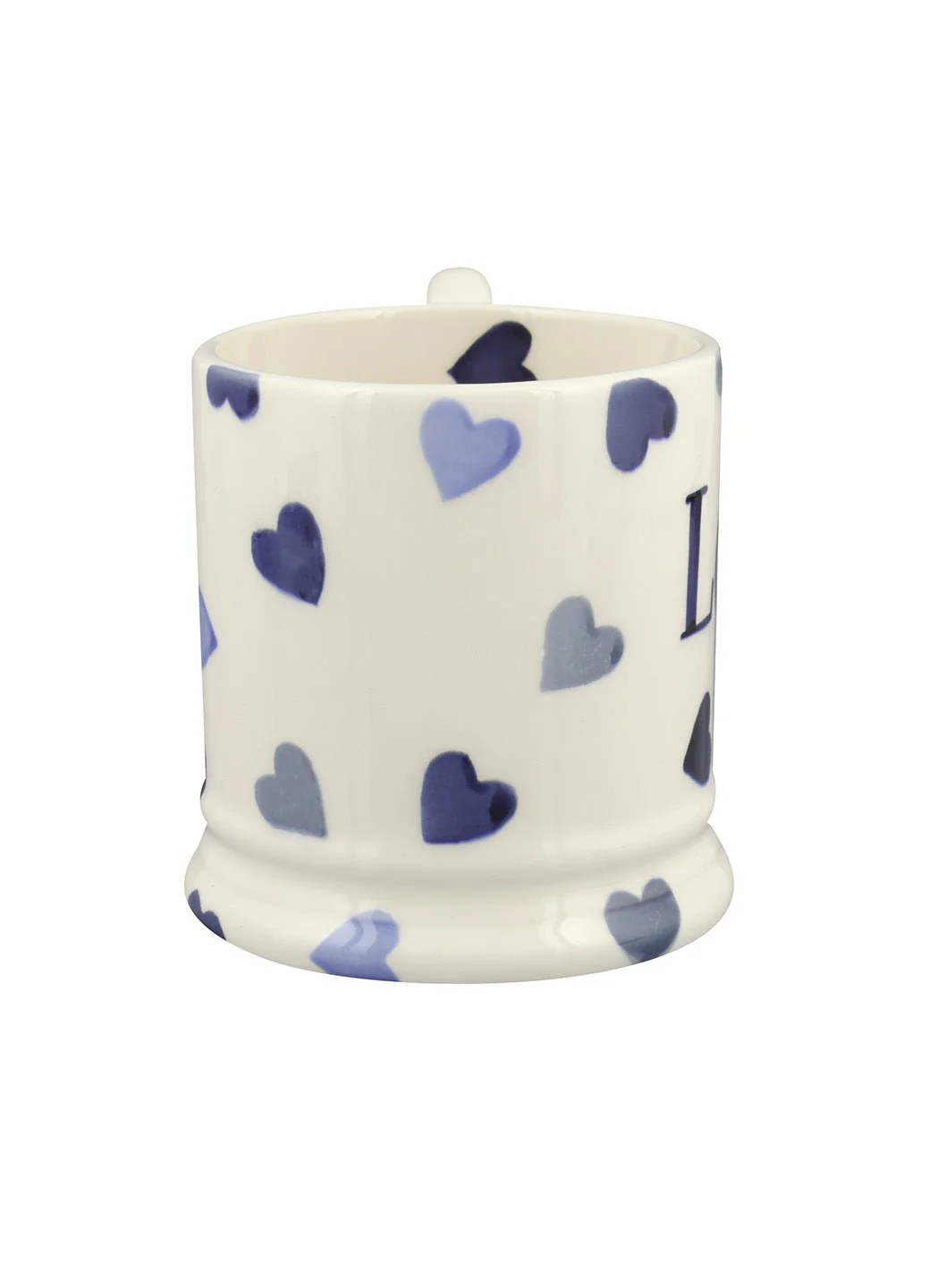 Personalised Blue Hearts 1/2 Pint Mug - Image 5