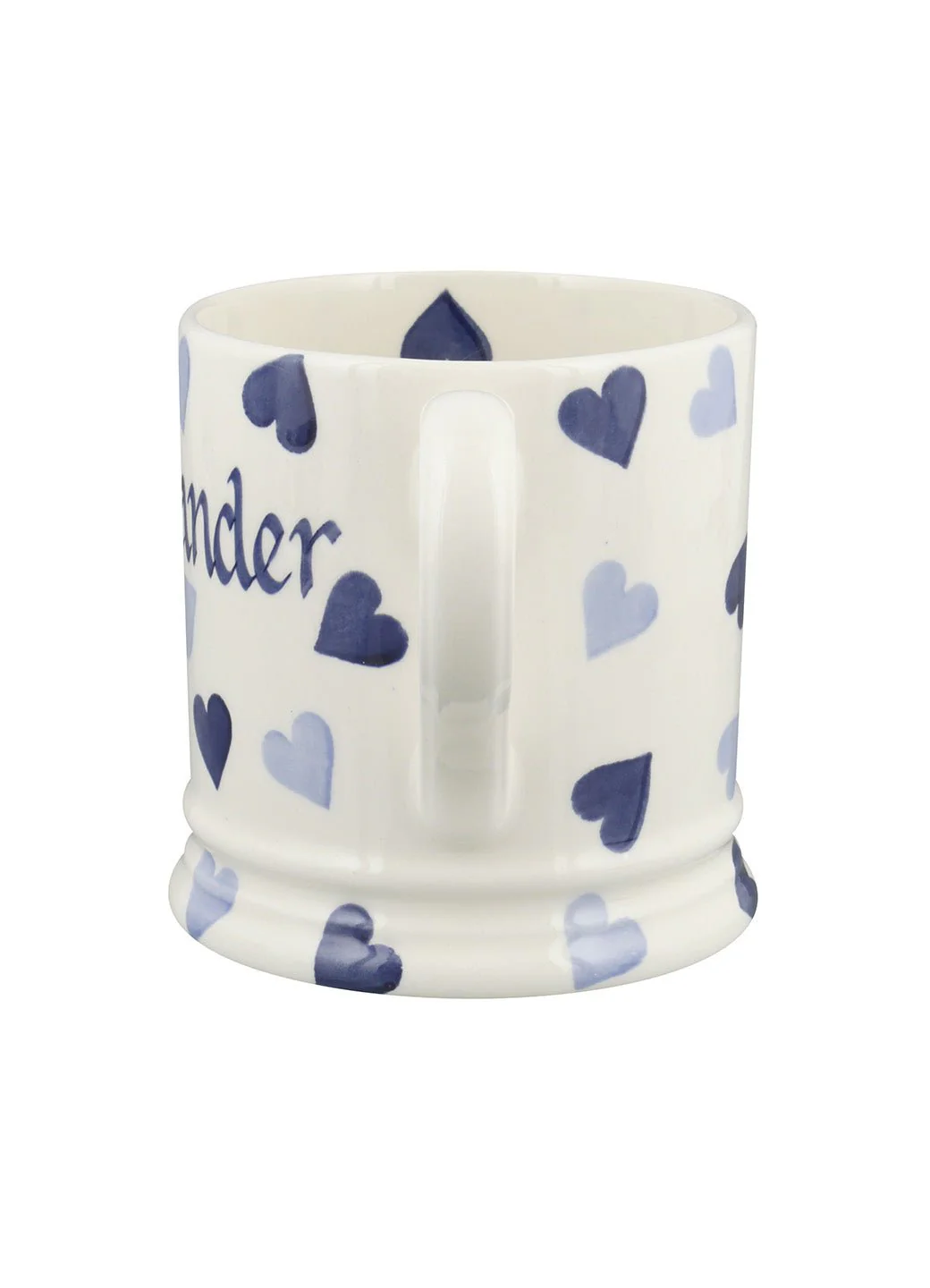 Personalised Blue Hearts Large Mug - Image 2