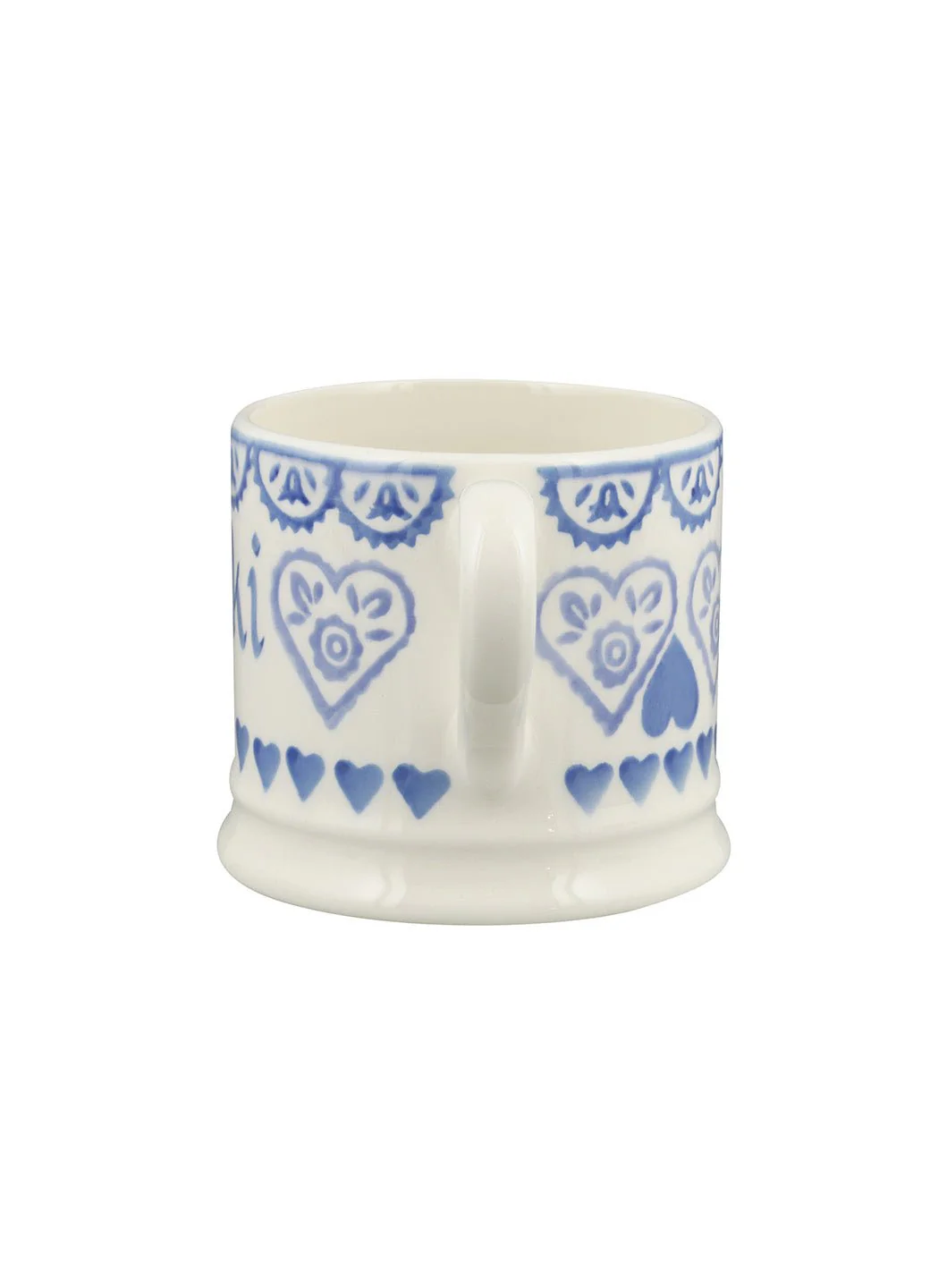 Personalised Blue Sampler Small Mug - Image 2