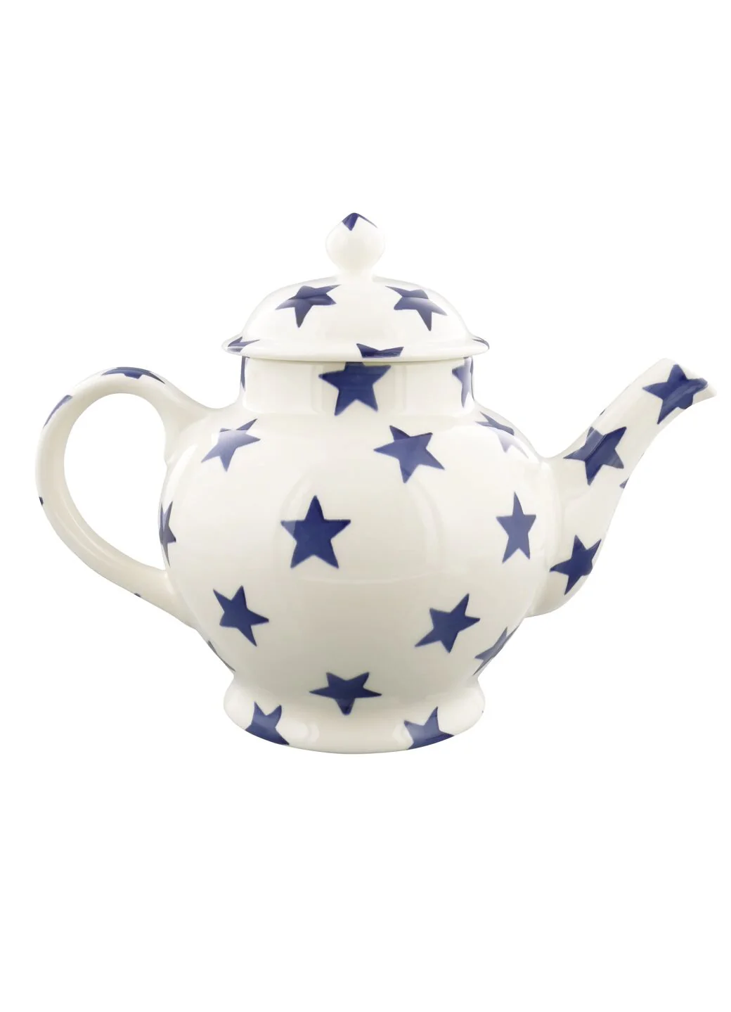 Personalised Blue Star 4 Mug Teapot - Image 3