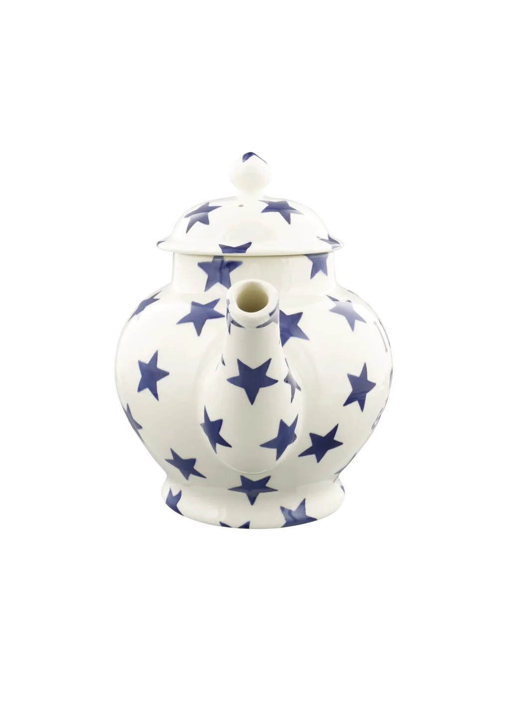 Personalised Blue Star 4 Mug Teapot - Image 4