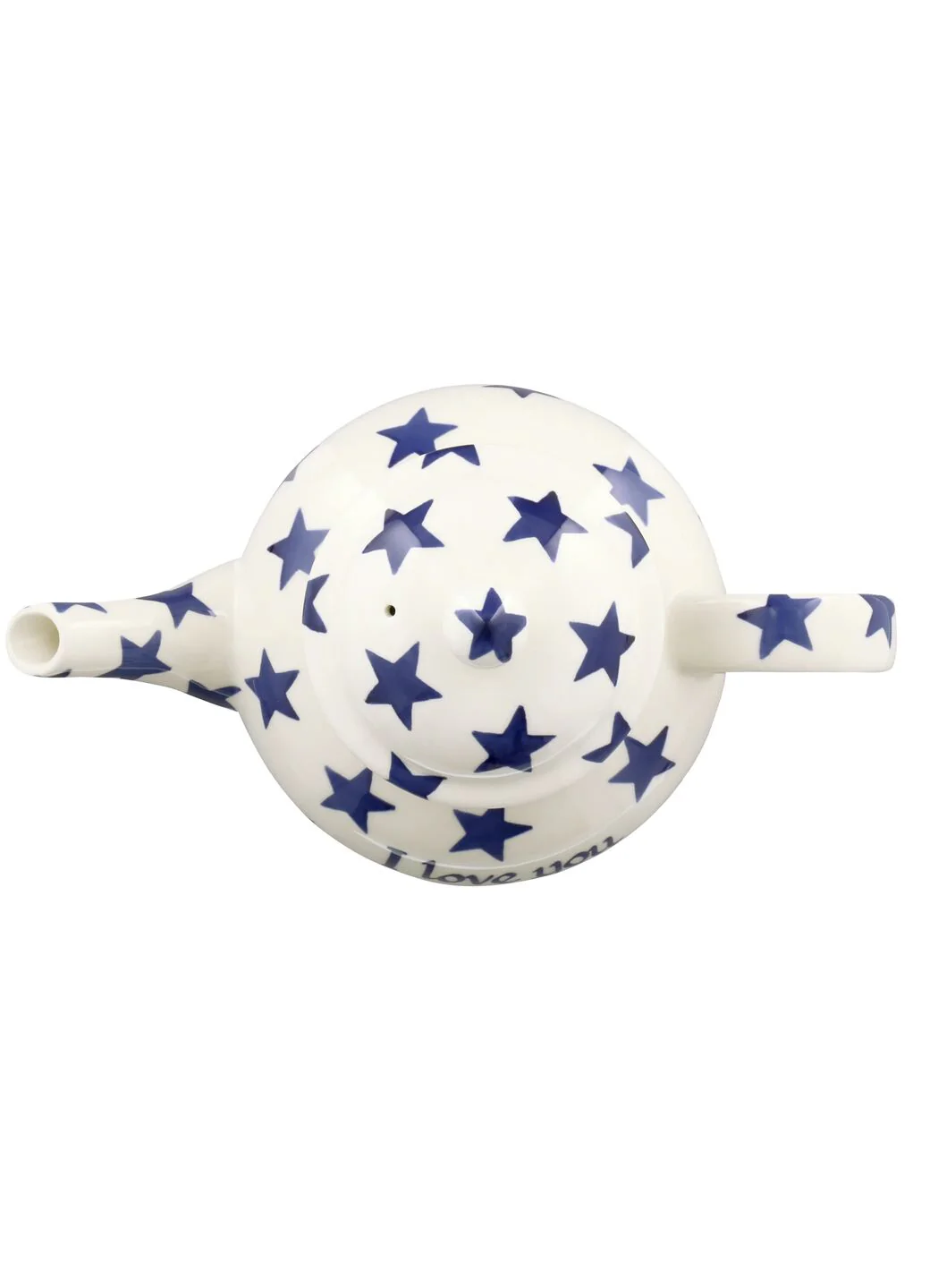 Personalised Blue Star 4 Mug Teapot - Image 5