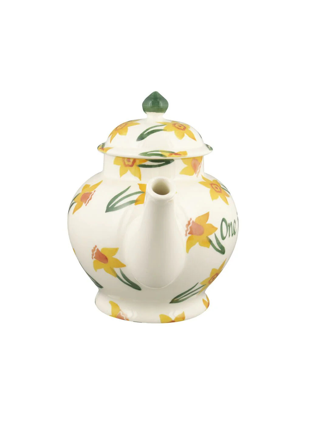 Personalised Daffodils 4 Mug Teapot - Image 3