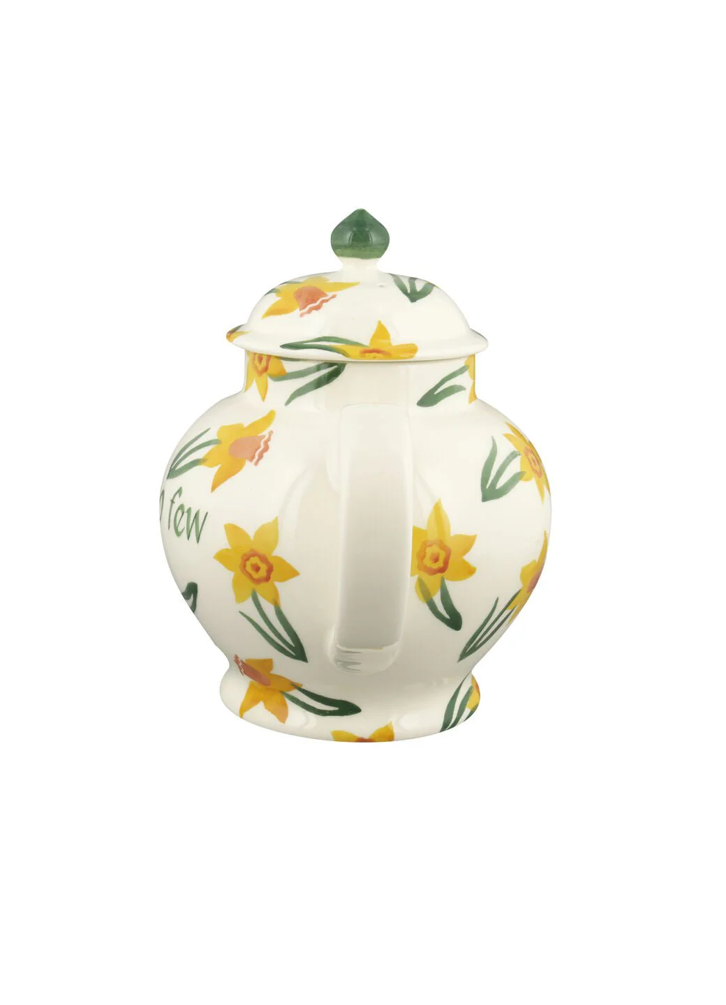 Personalised Daffodils 4 Mug Teapot - Image 4