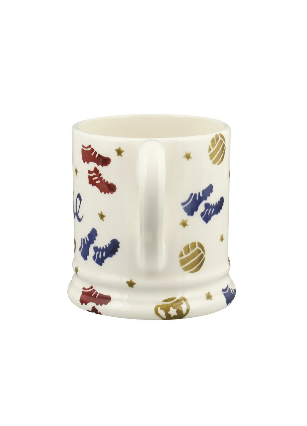Personalised Football 1/2 Pint Mug - Image 3