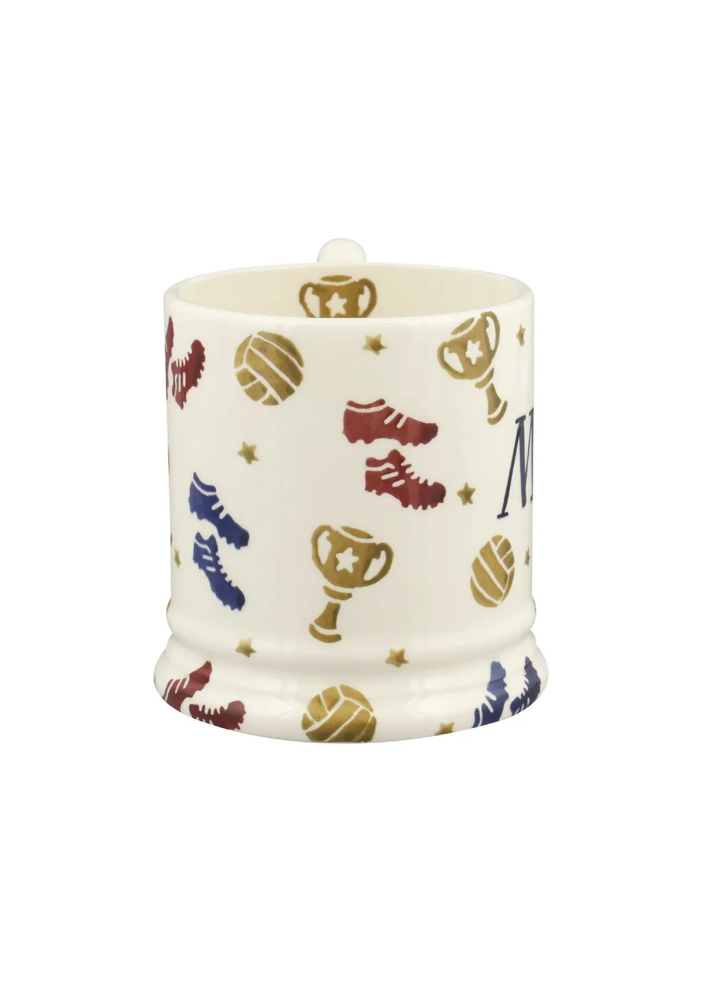 Personalised Football 1/2 Pint Mug - Image 5