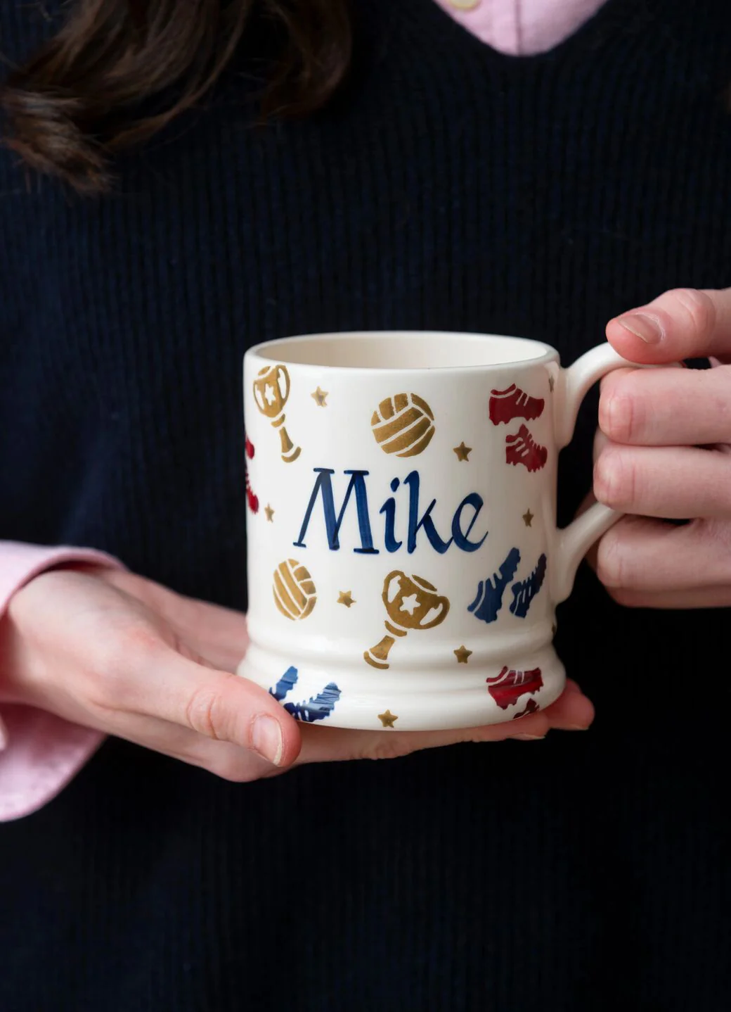Personalised Football 1/2 Pint Mug - Image 6