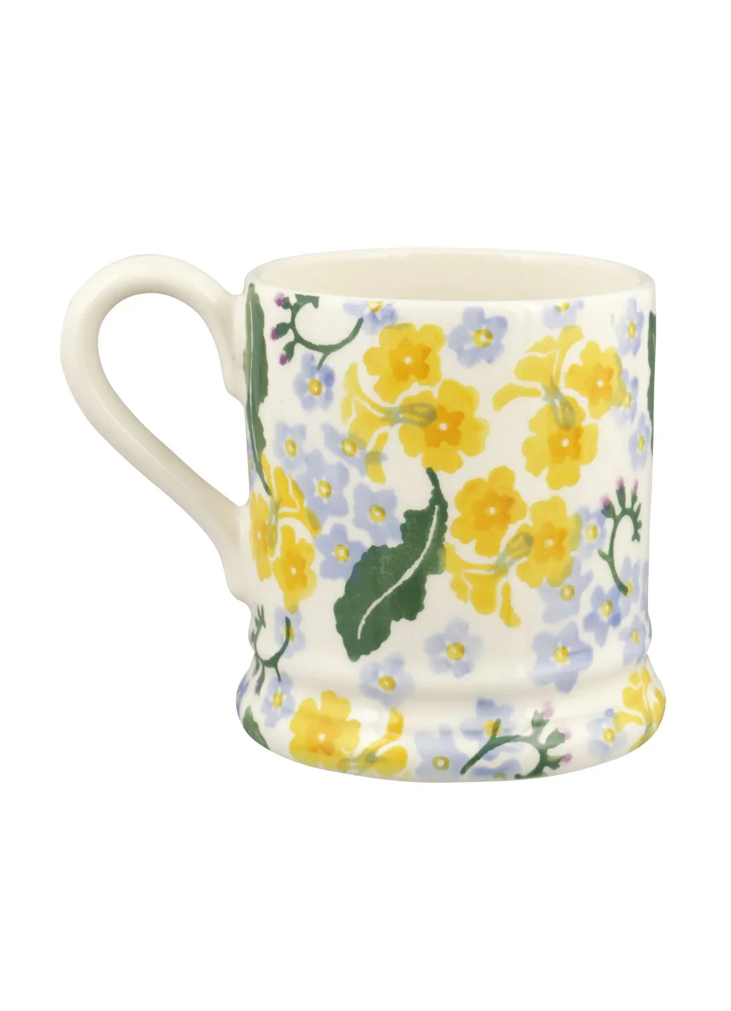 Personalised Forget Me Not & Primrose 1/2 Pint Mug - Image 4