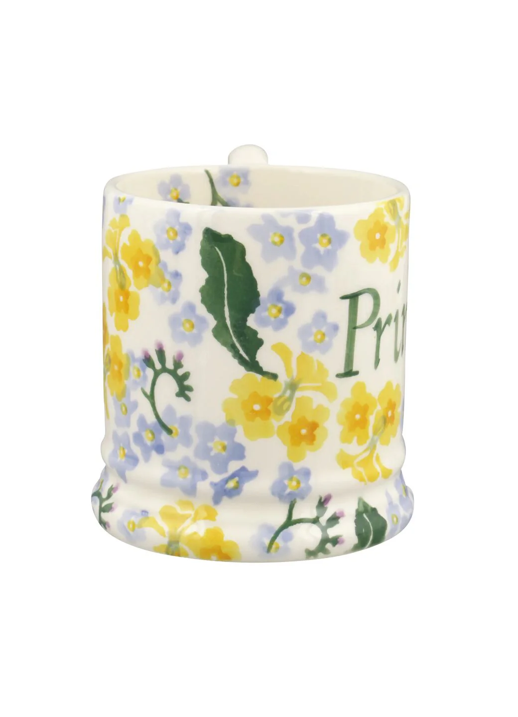 Personalised Forget Me Not & Primrose 1/2 Pint Mug - Image 5