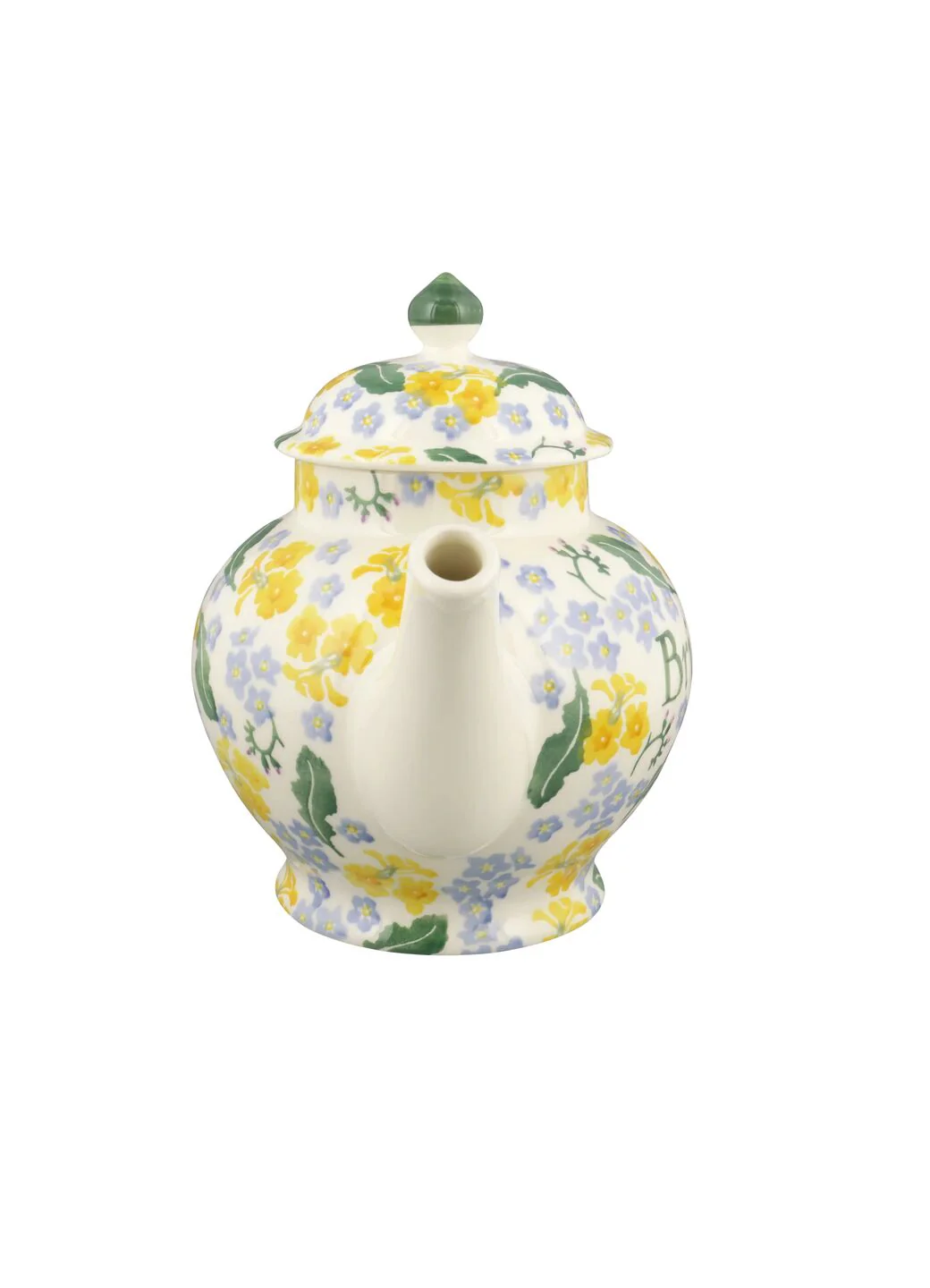 Personalised Forget Me Not & Primrose 4 Mug Teapot - Image 5