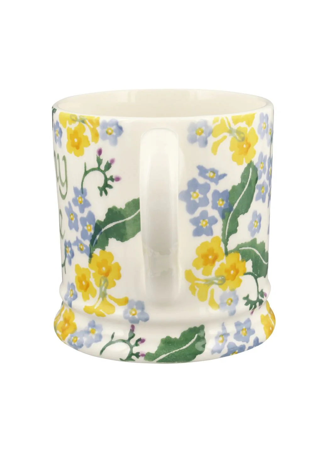 Personalised Forget Me Not & Primrose Large Mug - Image 2