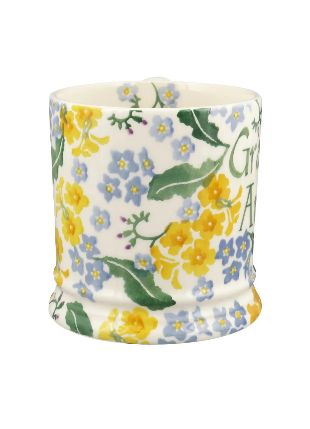 Personalised Forget Me Not & Primrose Large Mug - Image 4