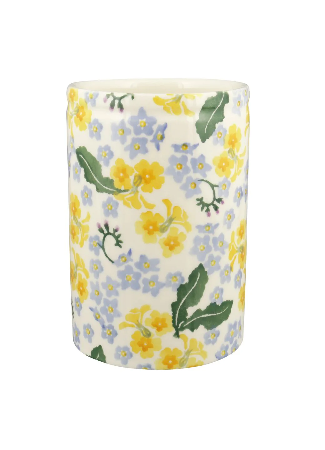 Personalised Forget Me Not & Primrose Medium Vase - Image 4