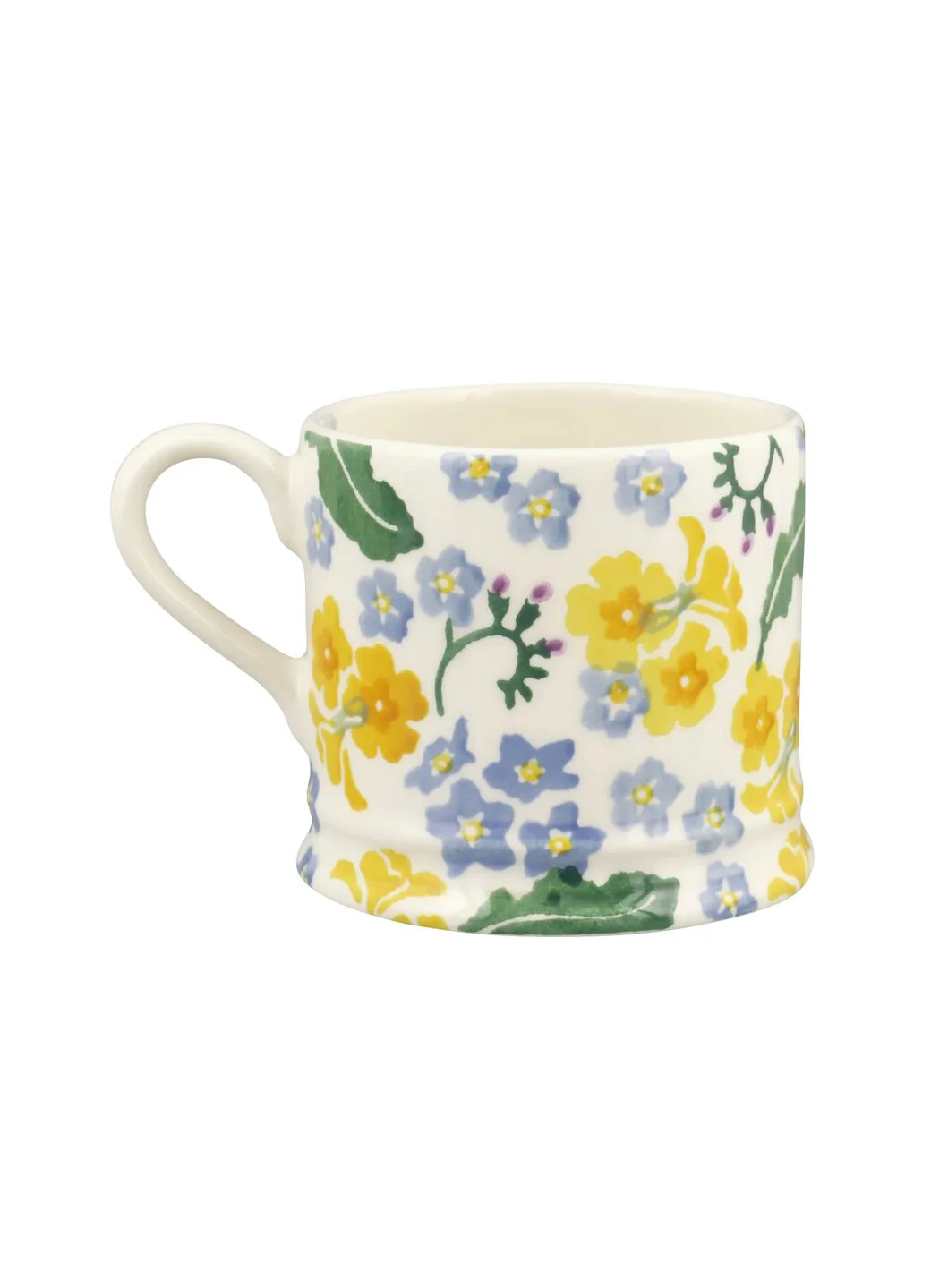 Personalised Forget Me Not & Primrose Small Mug - Image 3