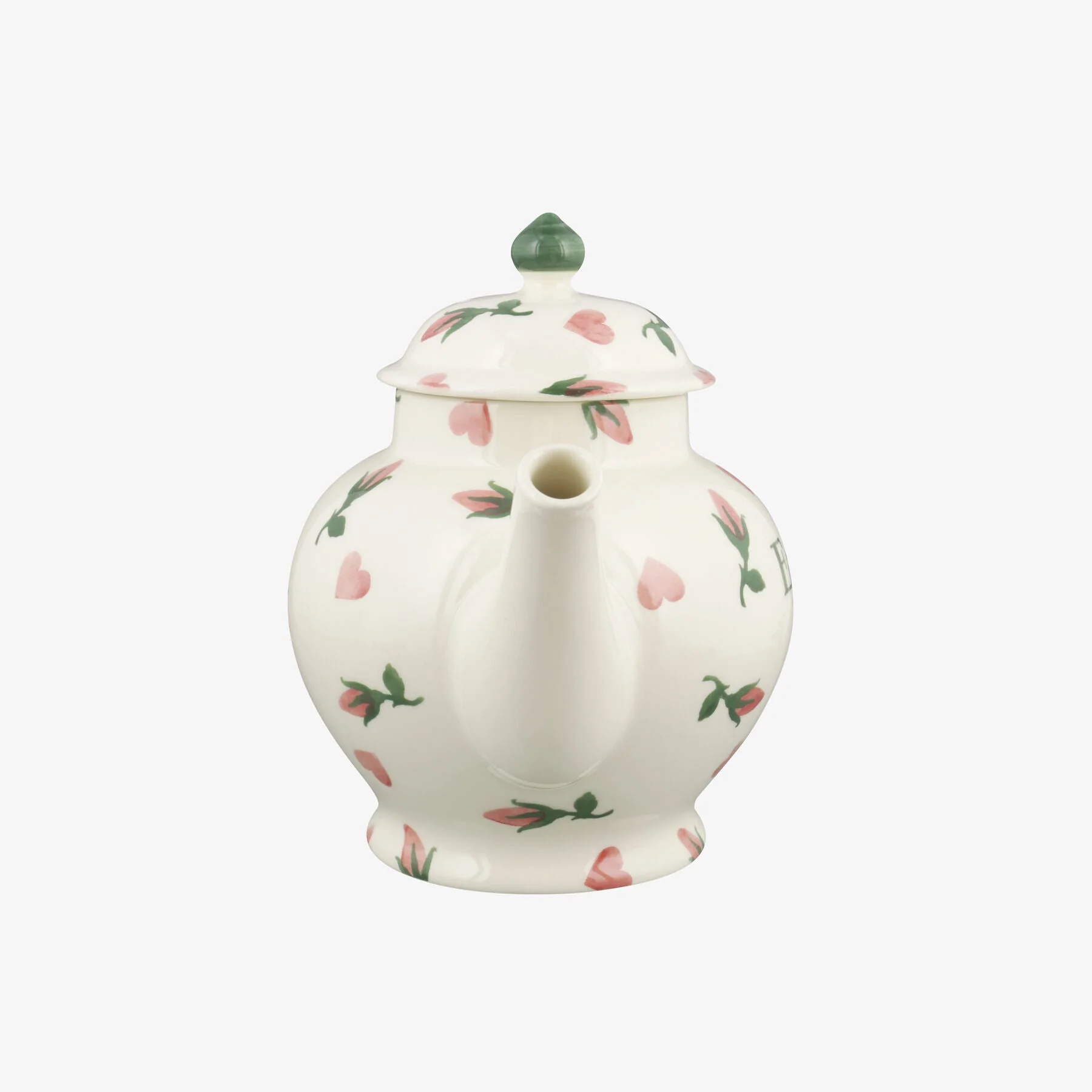 Personalised Little Rose Bud 4 Mug Teapot - Image 3