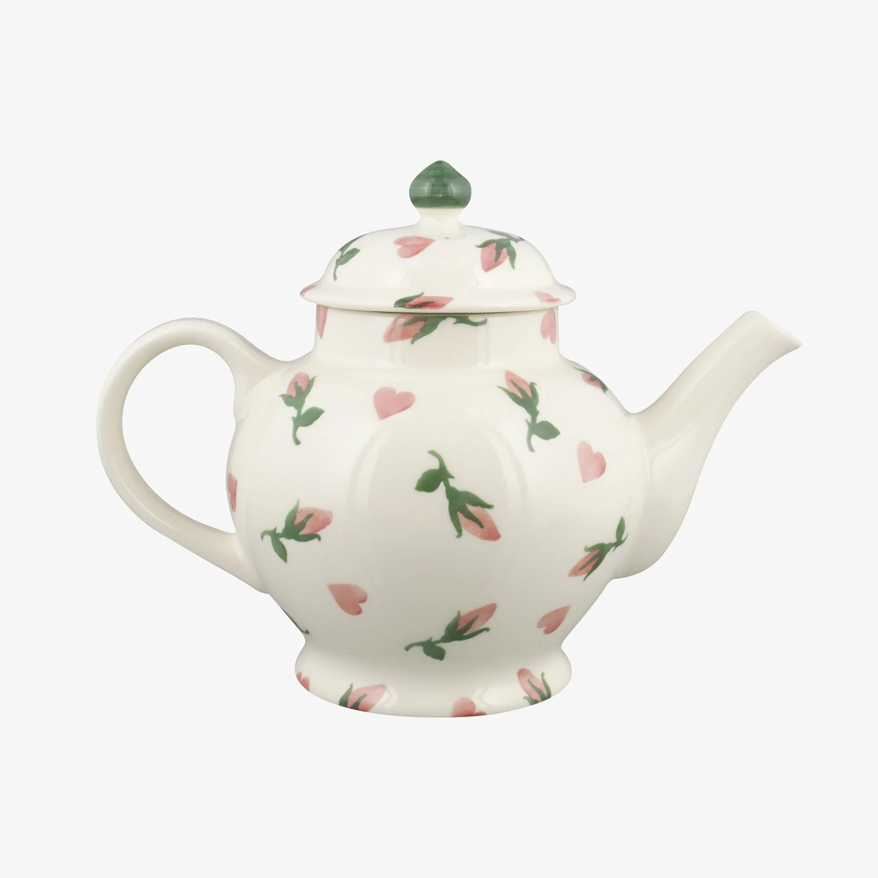 Personalised Little Rose Bud 4 Mug Teapot - Image 4