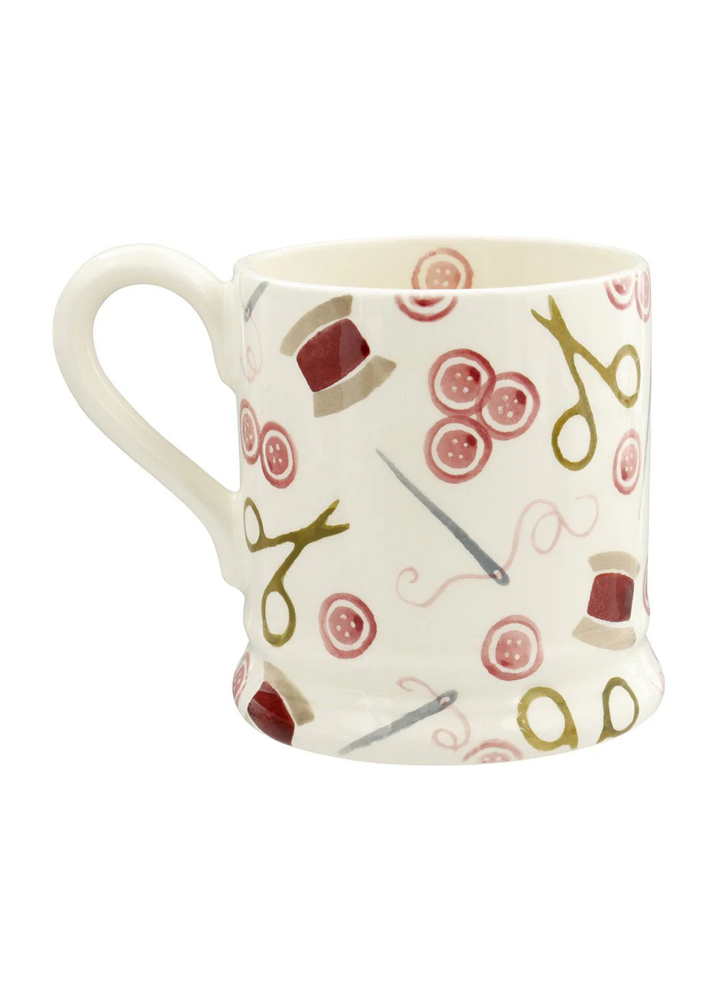 Personalised Pink Crafting 1/2 Pint Mug - Image 4