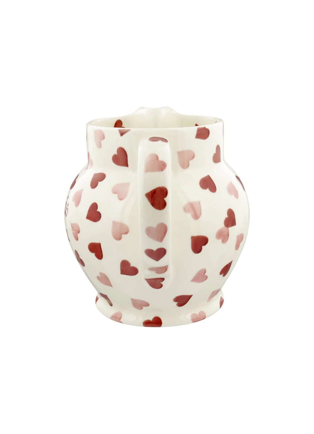 Personalised Pink Hearts 3 Pint Jug - Image 2