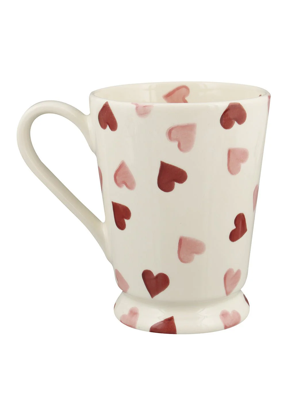 Personalised Pink Hearts Cocoa Mug - Image 3