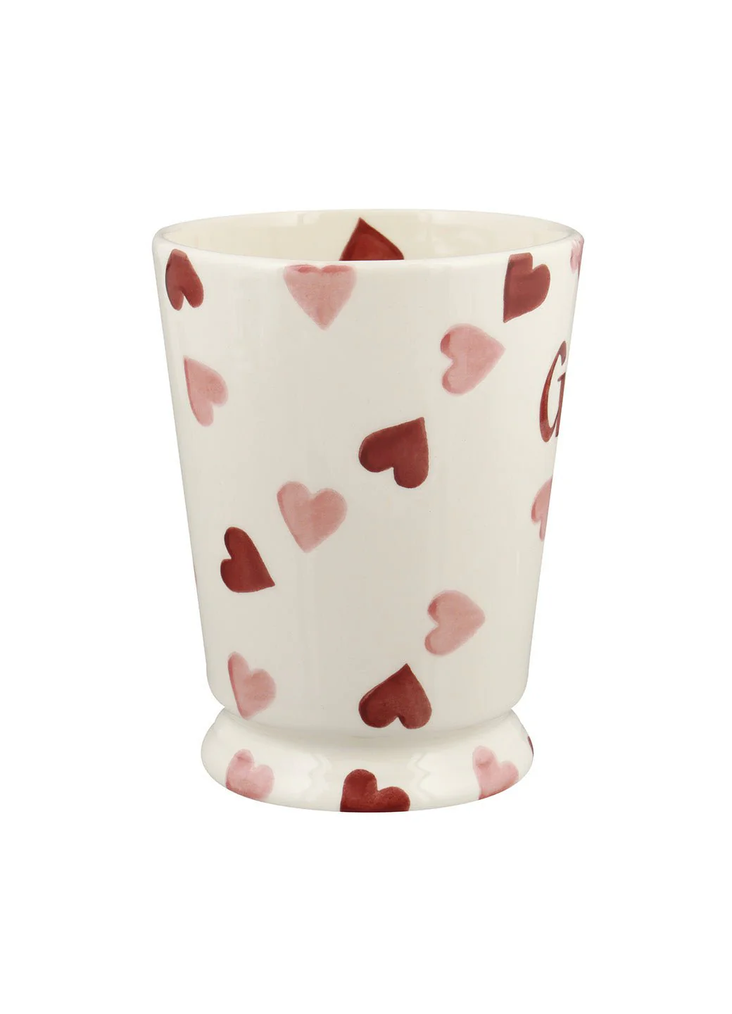 Personalised Pink Hearts Cocoa Mug - Image 4
