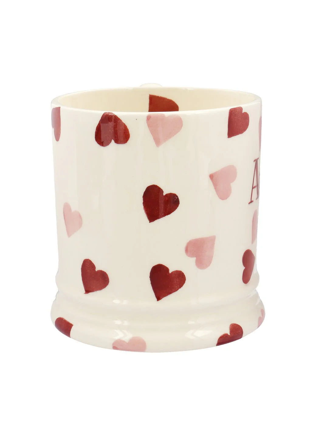 Personalised Pink Hearts Large Mug - Image 4