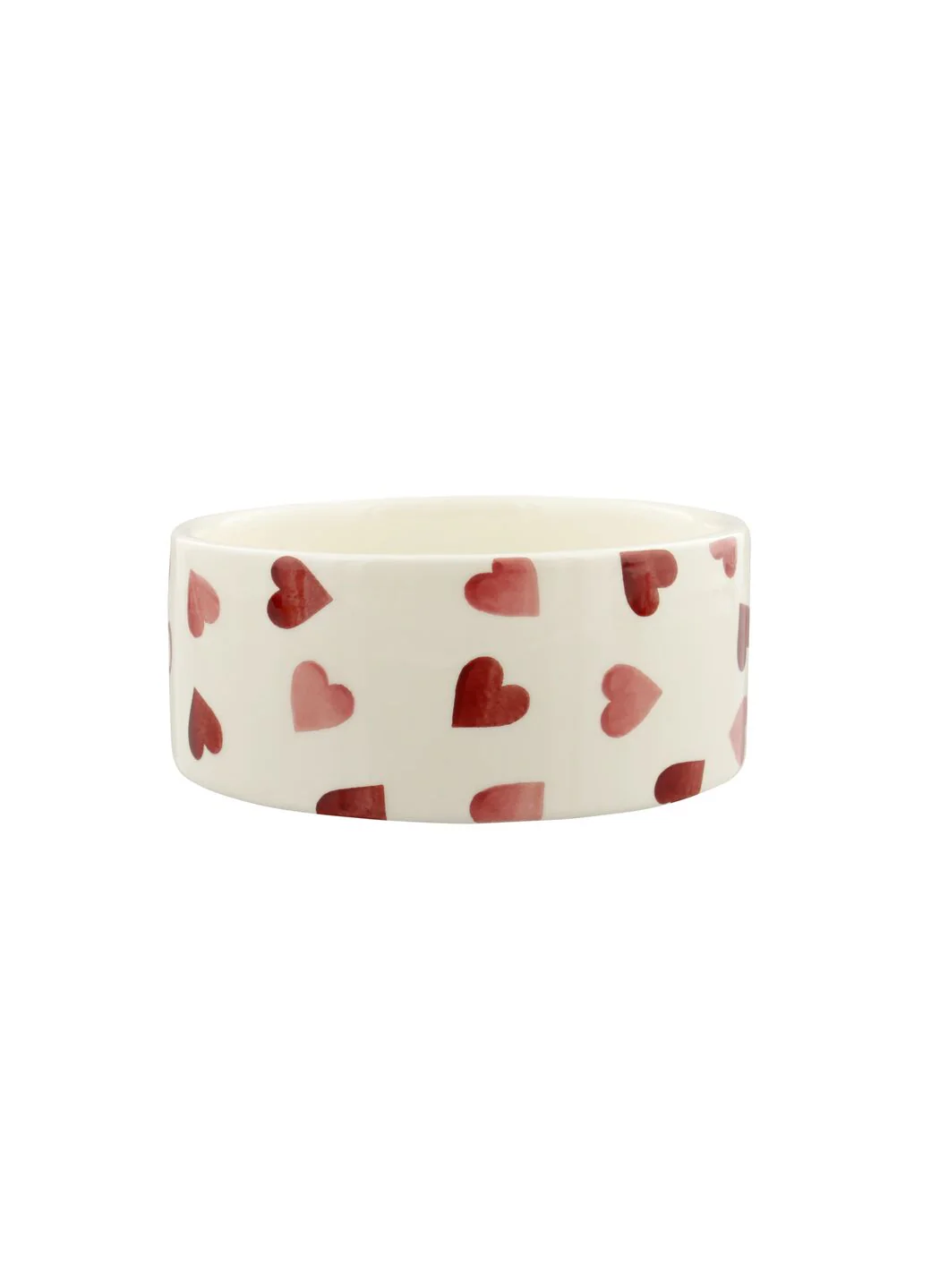 Personalised Pink Hearts Small Pet Bowl - Image 3