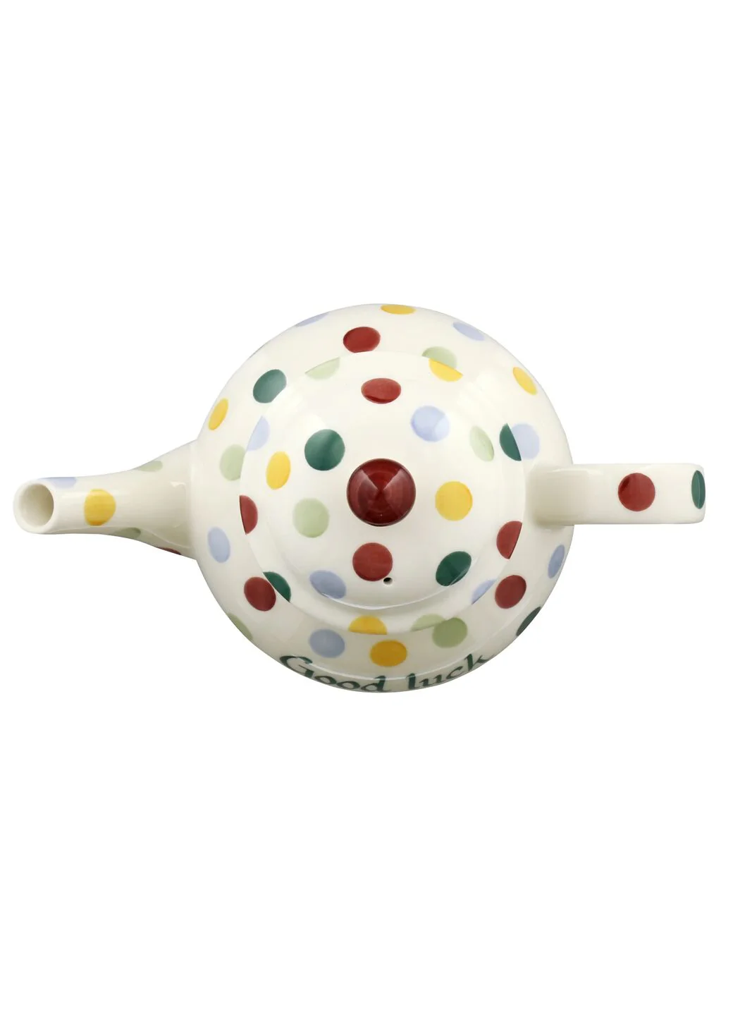 Personalised Polka Dot 4 Mug Teapot - Image 6