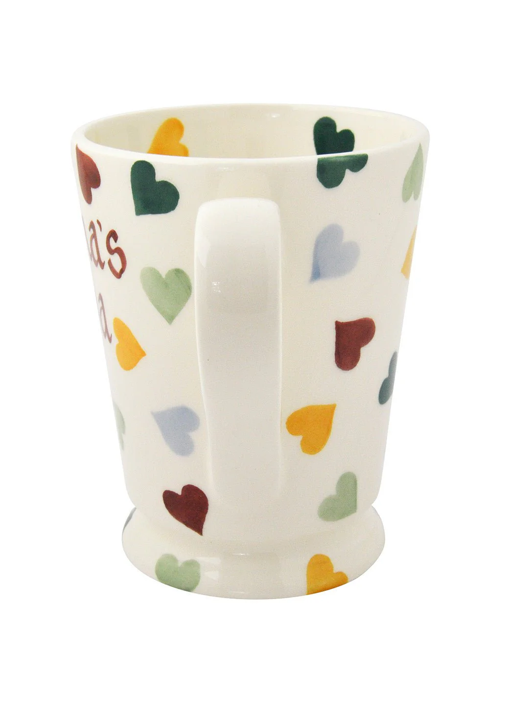 Personalised Polka Hearts Cocoa Mug - Image 2