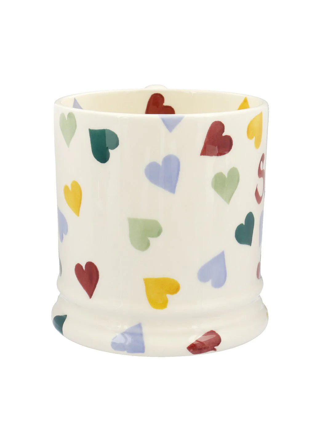Personalised Polka Hearts Large Mug - Image 4
