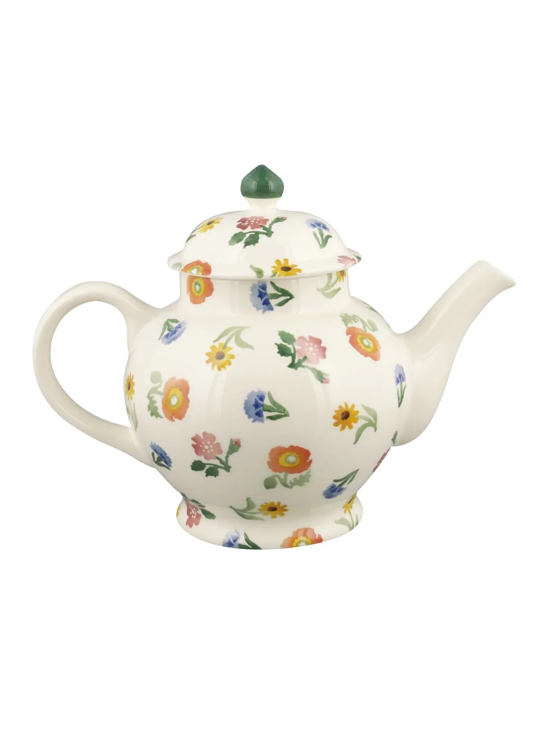 Personalised Poppies & Pinks 4 Mug Teapot - Image 4