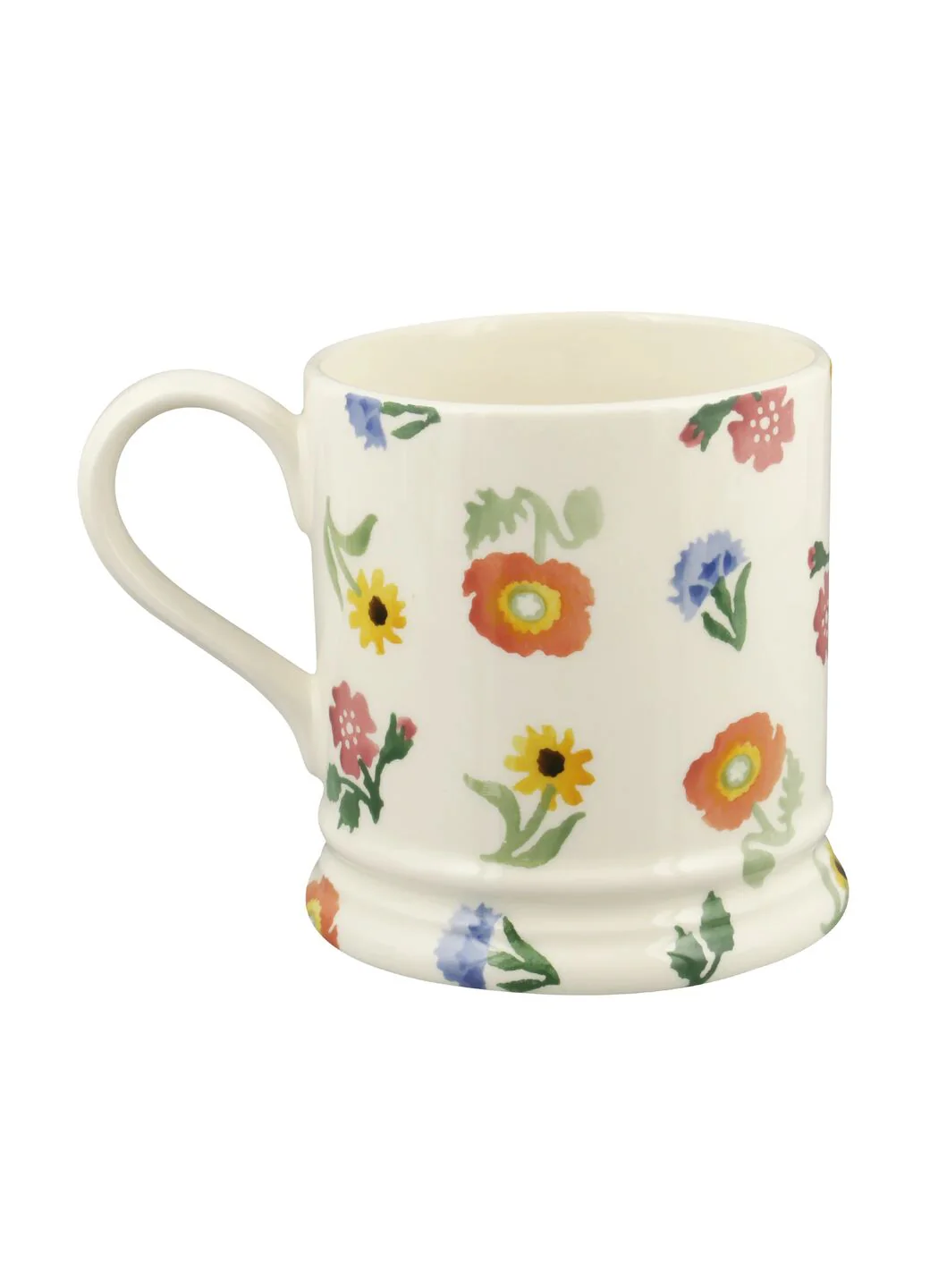 Personalised Poppies & Pinks Large Mug - Image 3