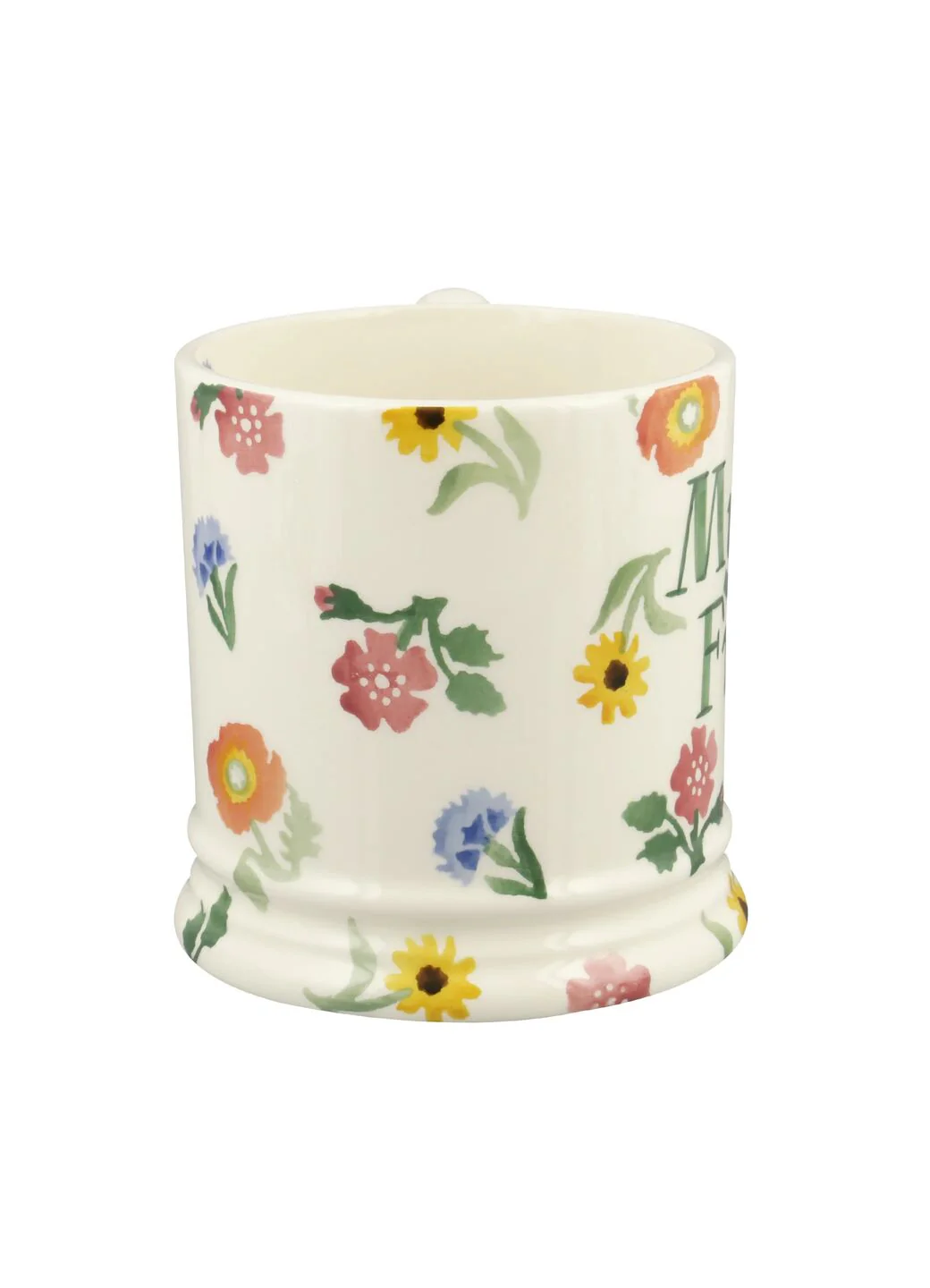 Personalised Poppies & Pinks Large Mug - Image 4