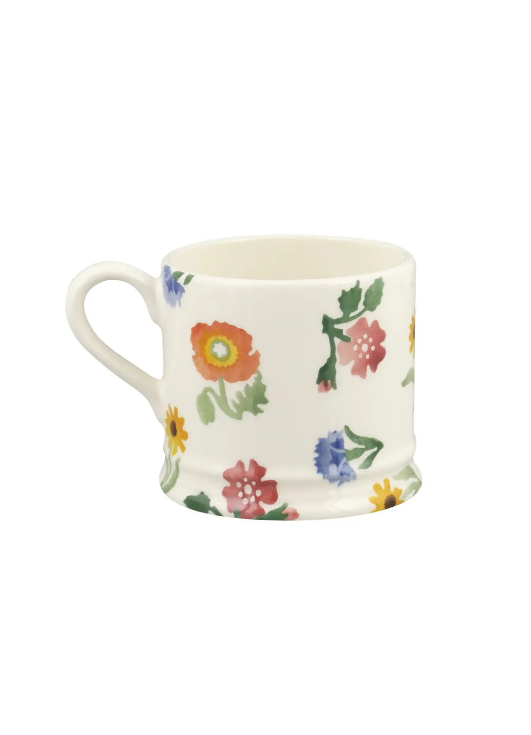 Personalised Poppies & Pinks Small Mug - Image 4