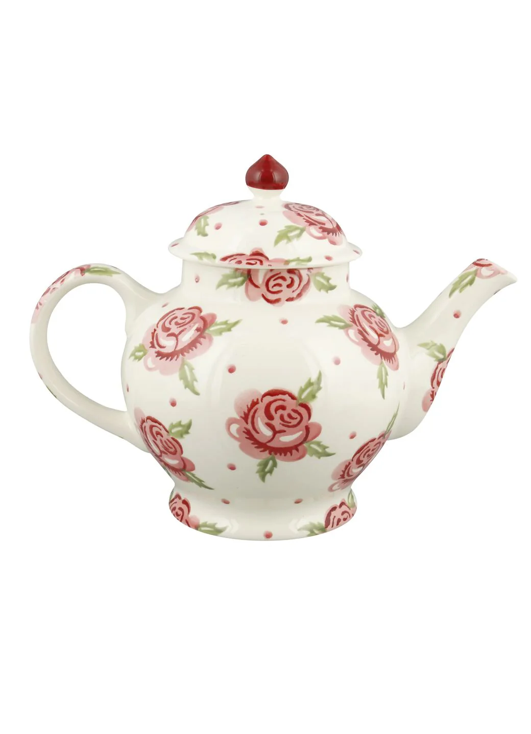 Personalised Rose & Bee 4 Mug Teapot - Image 3