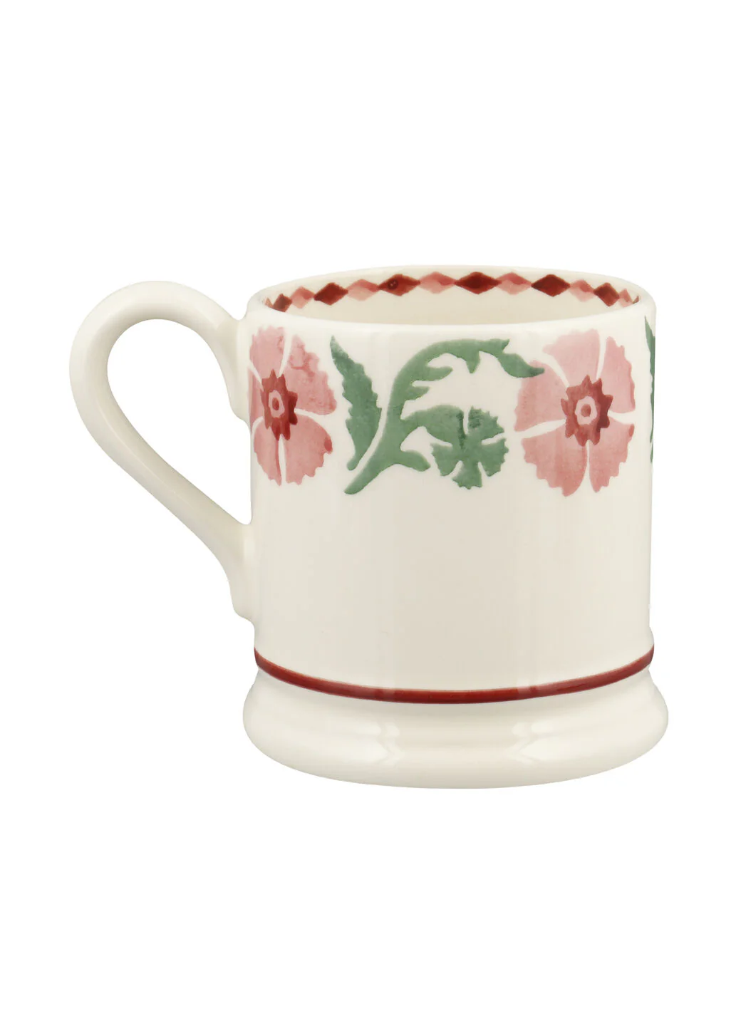 Pink Carnation 1/2 Pint Mug - Image 3