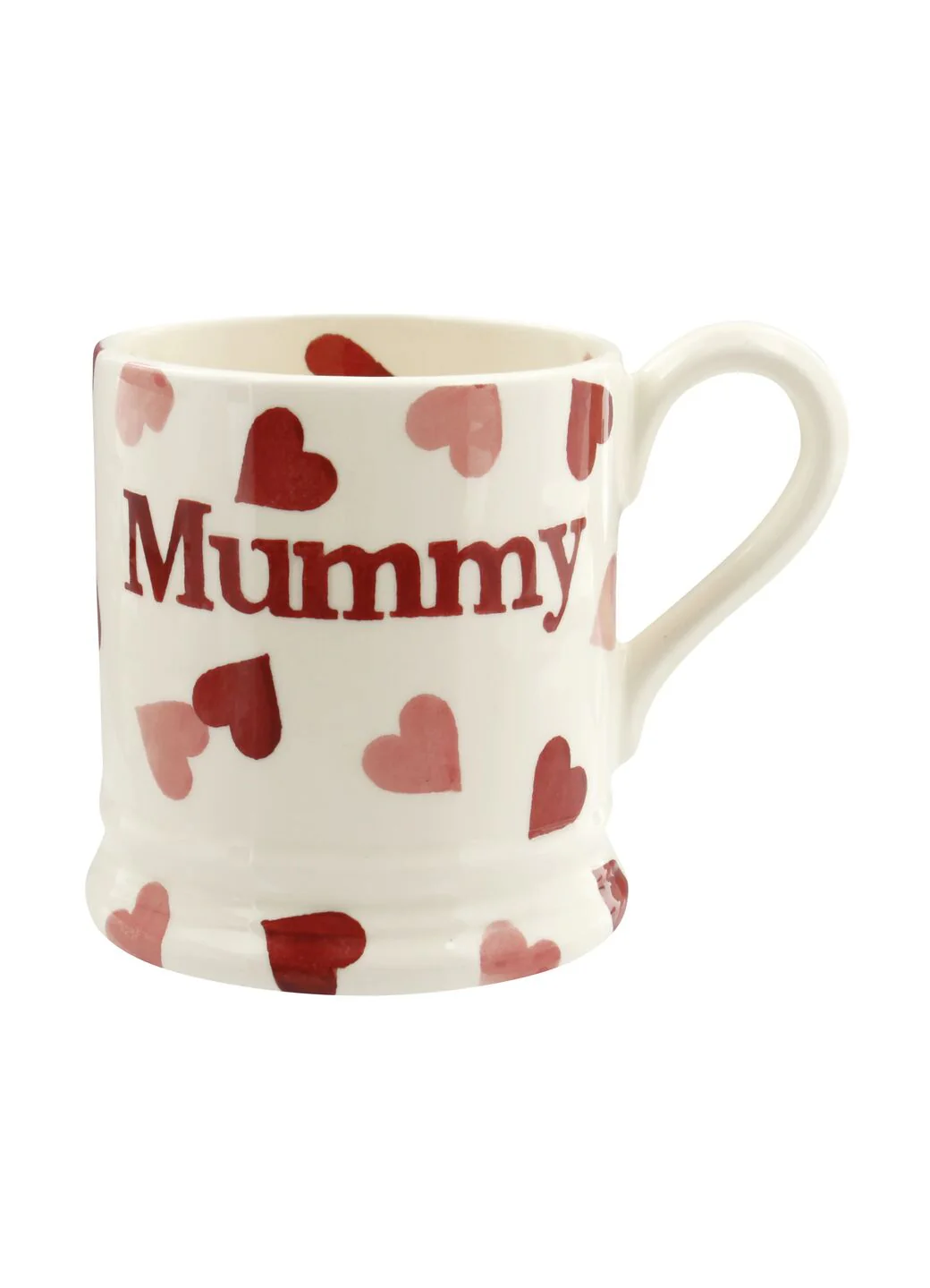 Pink Hearts Mummy 1/2 Pint Mug - Image 2