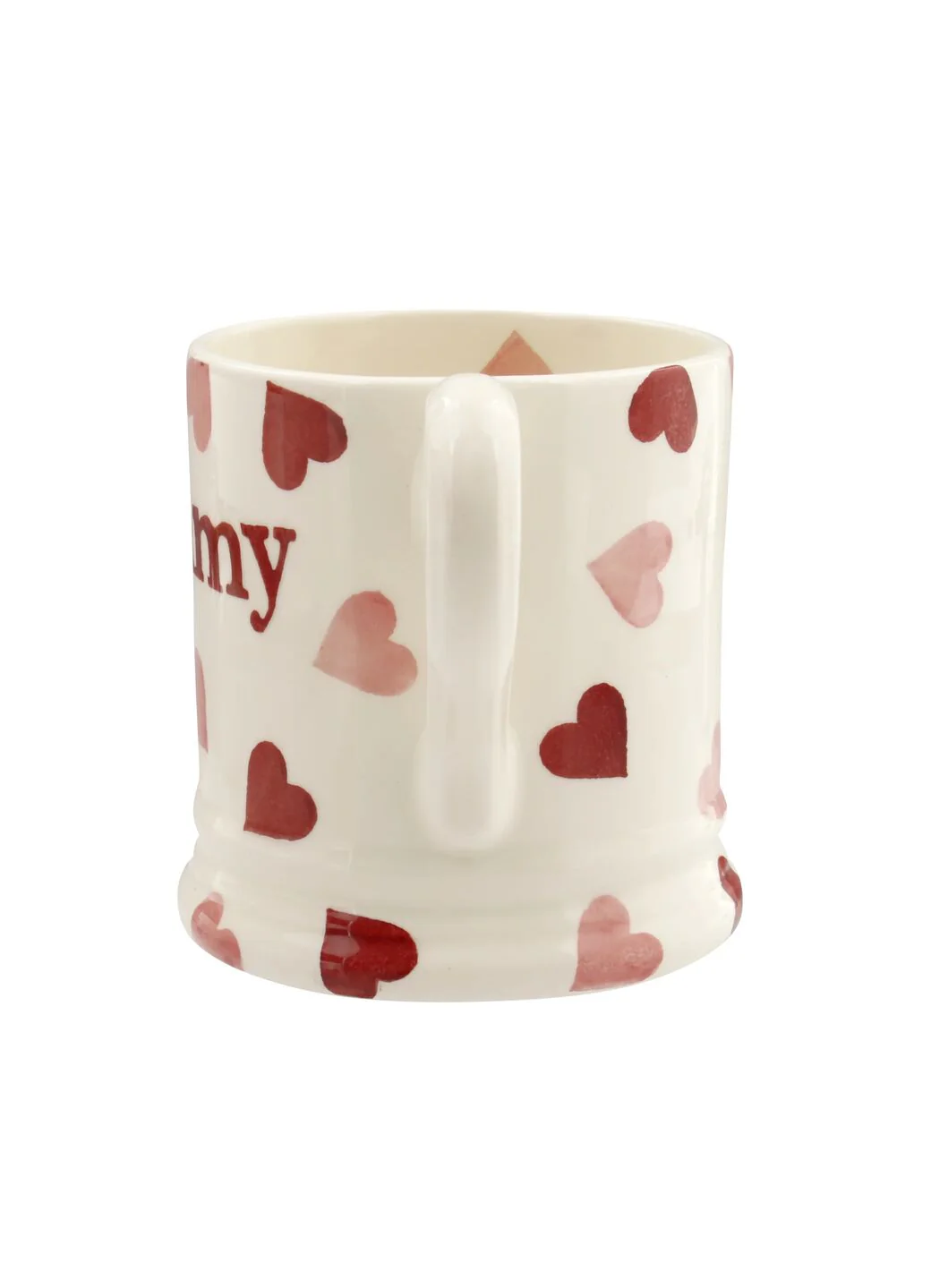 Pink Hearts Mummy 1/2 Pint Mug - Image 3